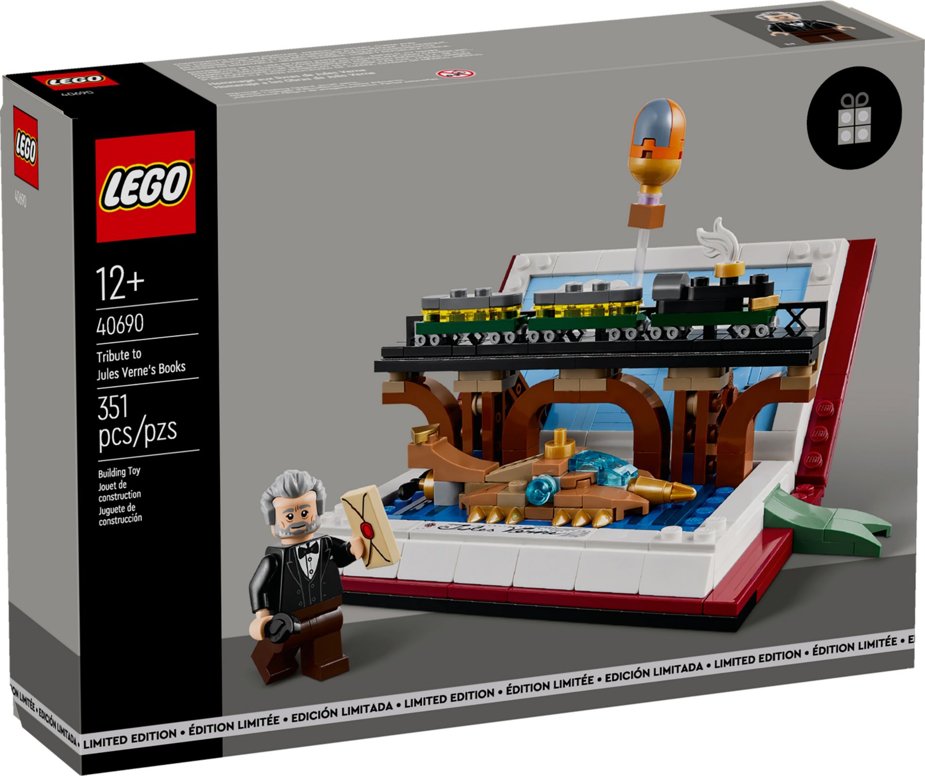 Конструктор Lego Дань поваги книгам Жюля Верна (40690)