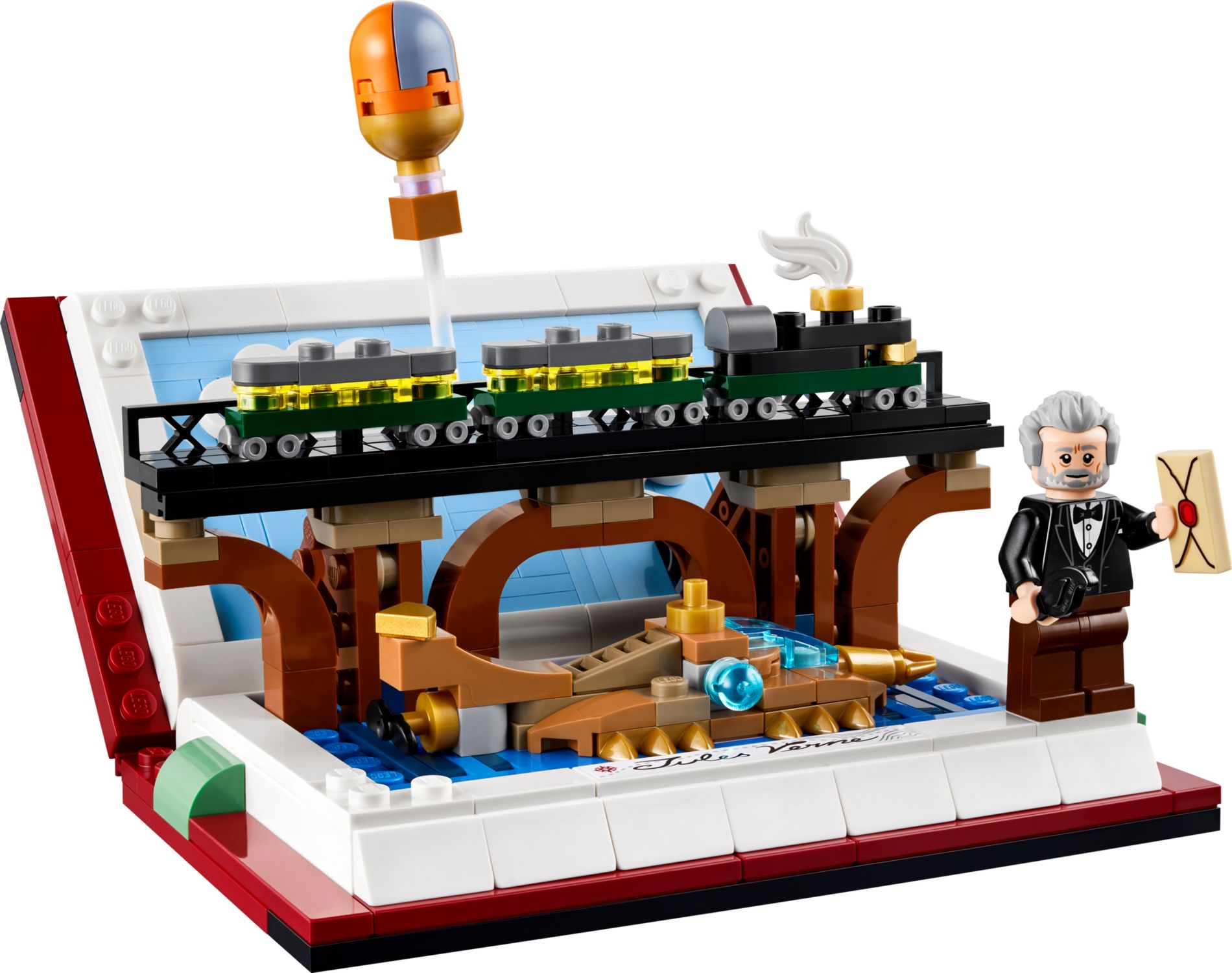 Конструктор Lego Дань поваги книгам Жюля Верна (40690) - фото 1 Конструктор Lego Дань поваги книгам Жюля Верна (40690) - фото 1