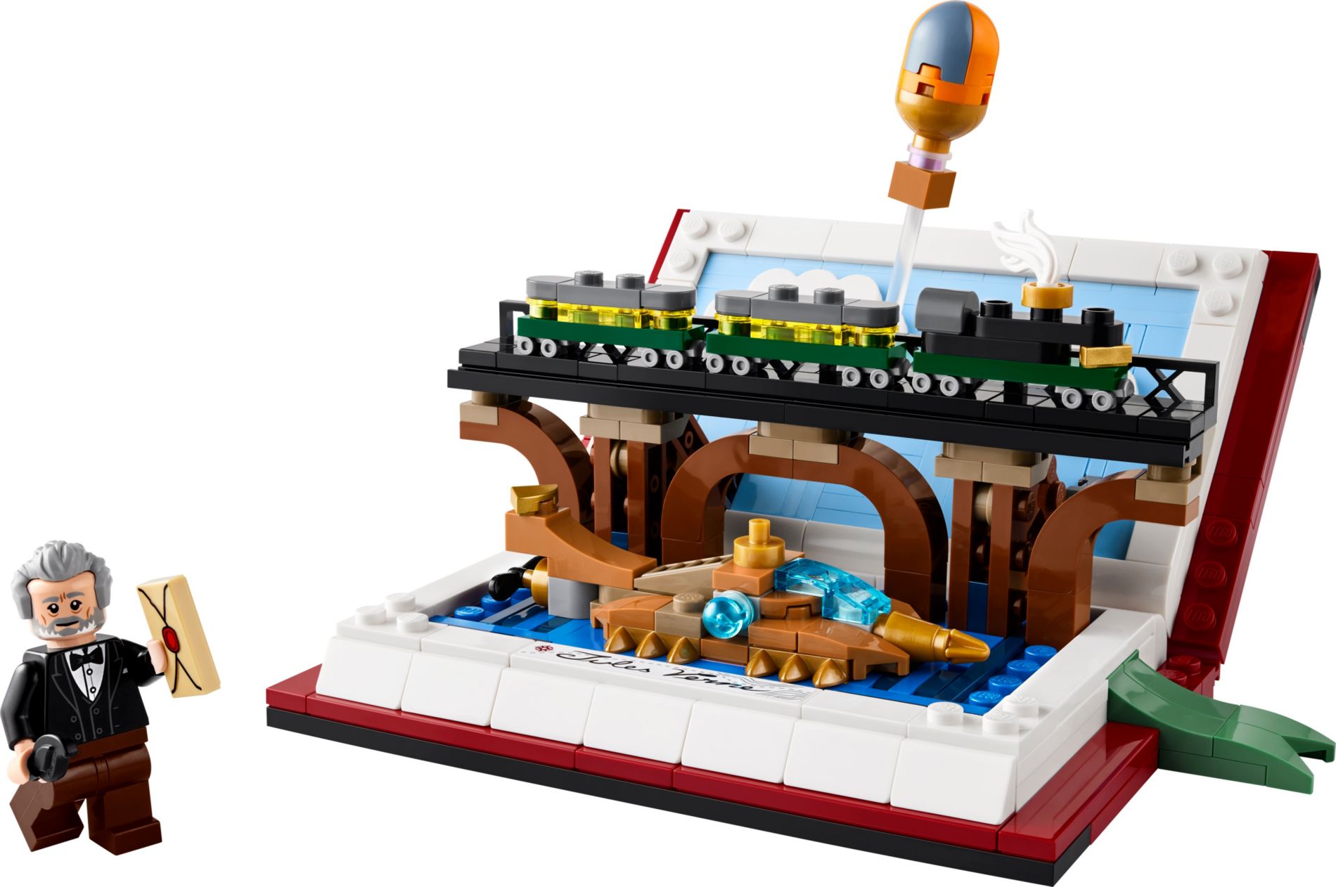 Конструктор Lego Дань поваги книгам Жюля Верна (40690) - фото 2 Конструктор Lego Дань поваги книгам Жюля Верна (40690) - фото 2
