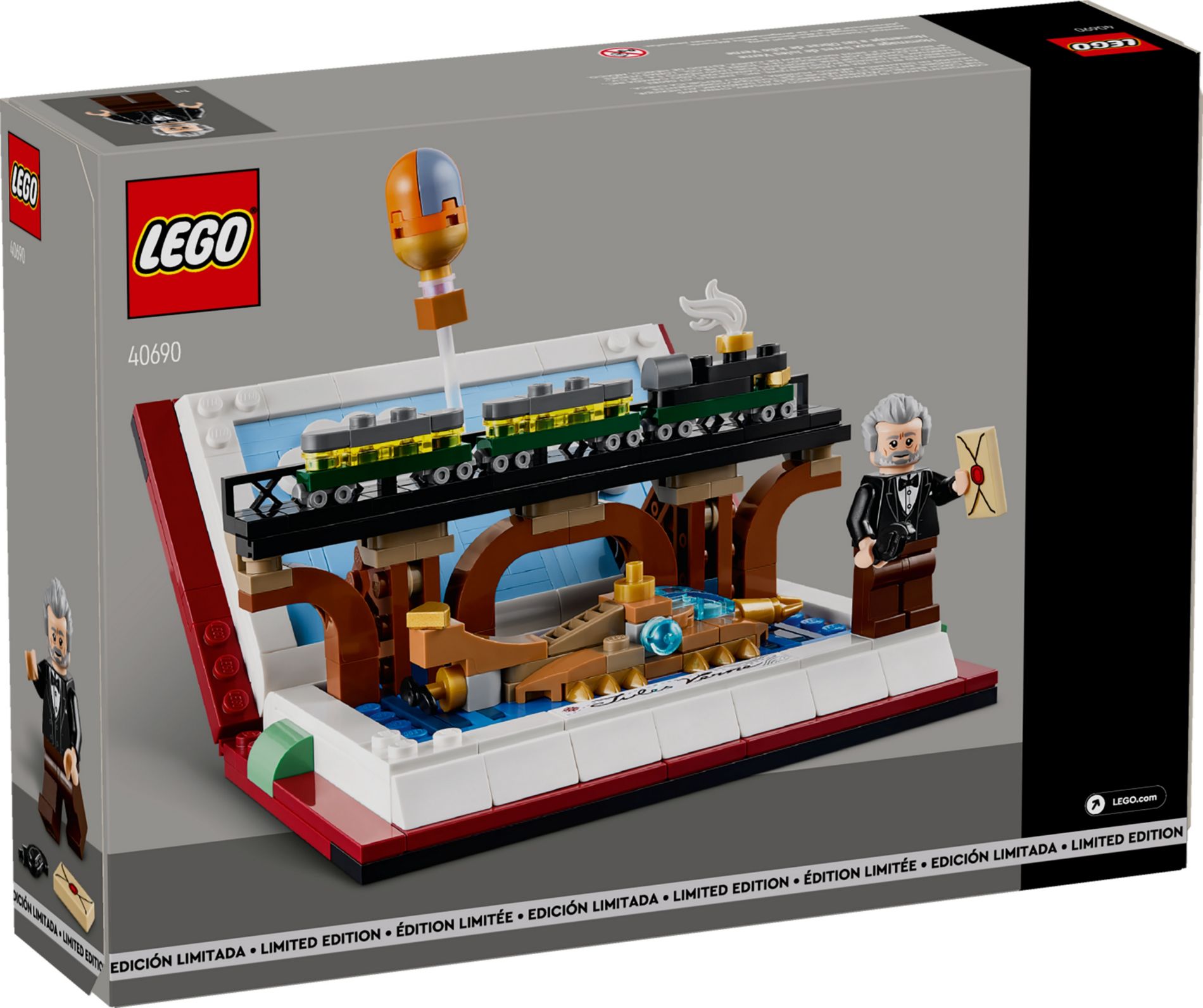 Конструктор Lego Дань поваги книгам Жюля Верна (40690) - фото 4 Конструктор Lego Дань поваги книгам Жюля Верна (40690) - фото 4