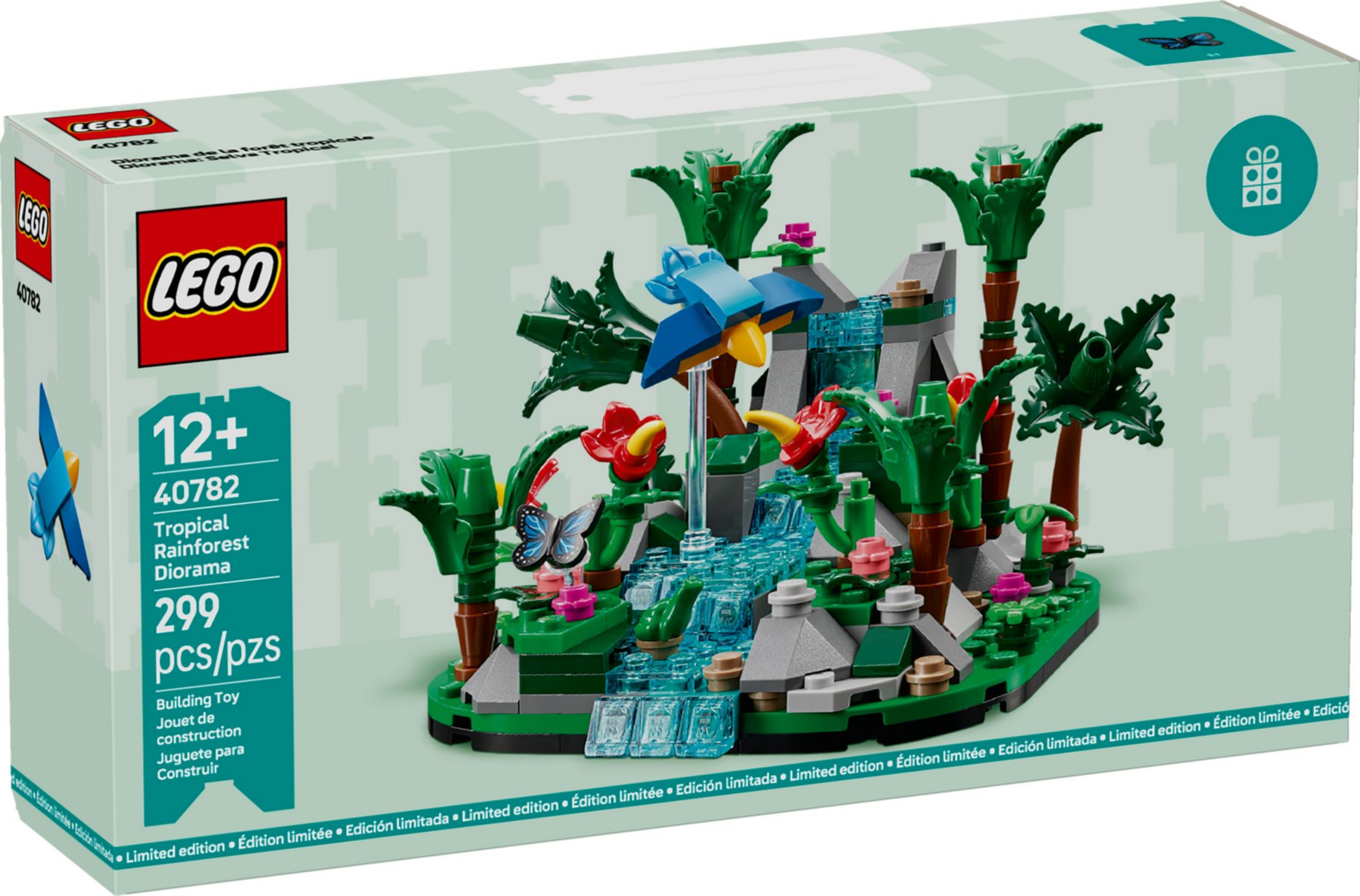 Конструктор Lego Діорама тропічного лісу (40782)