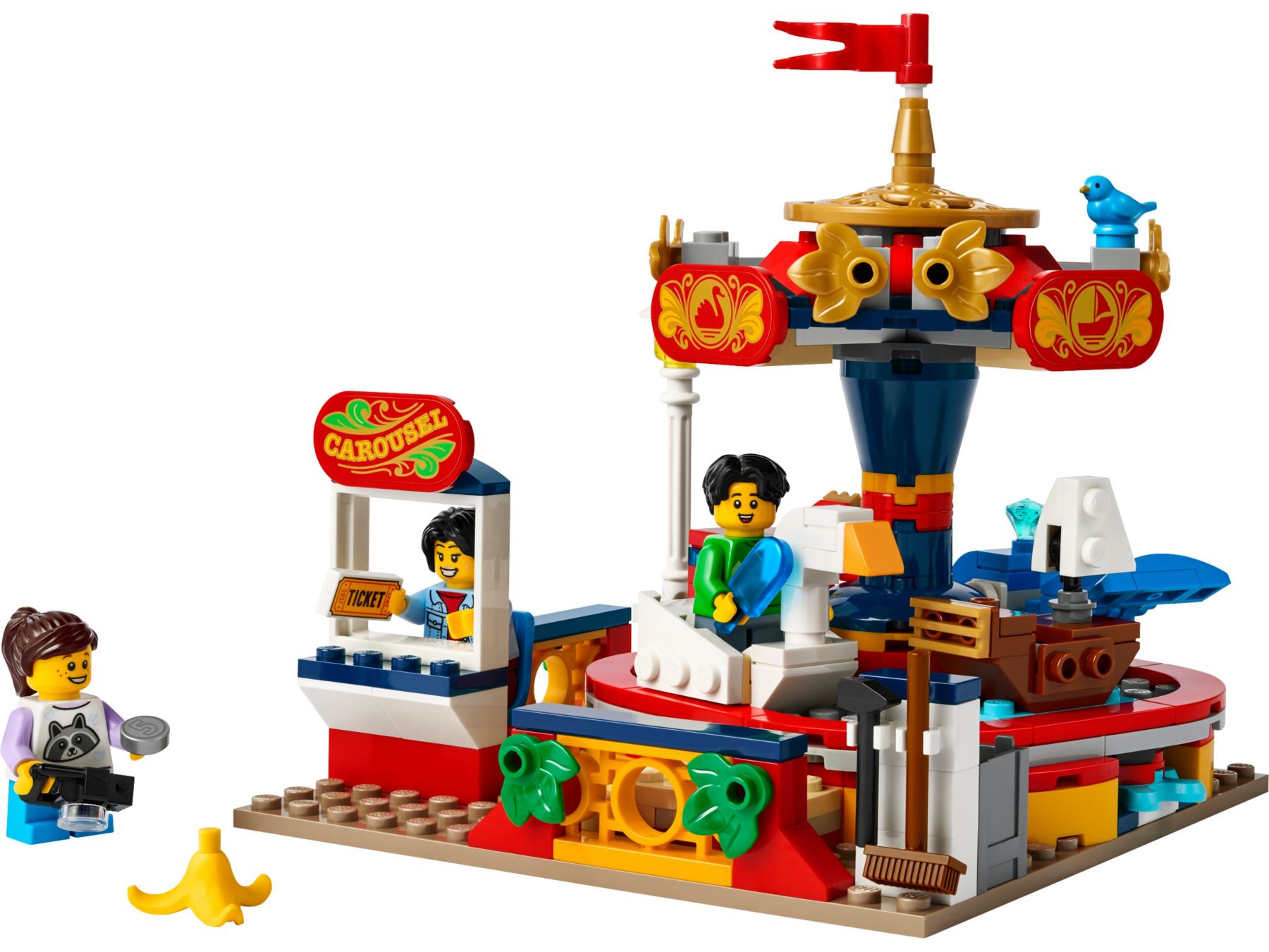 Конструктор Lego Карусельная поездка (40714) - фото 1 Конструктор Lego Карусельная поездка (40714) - фото 1