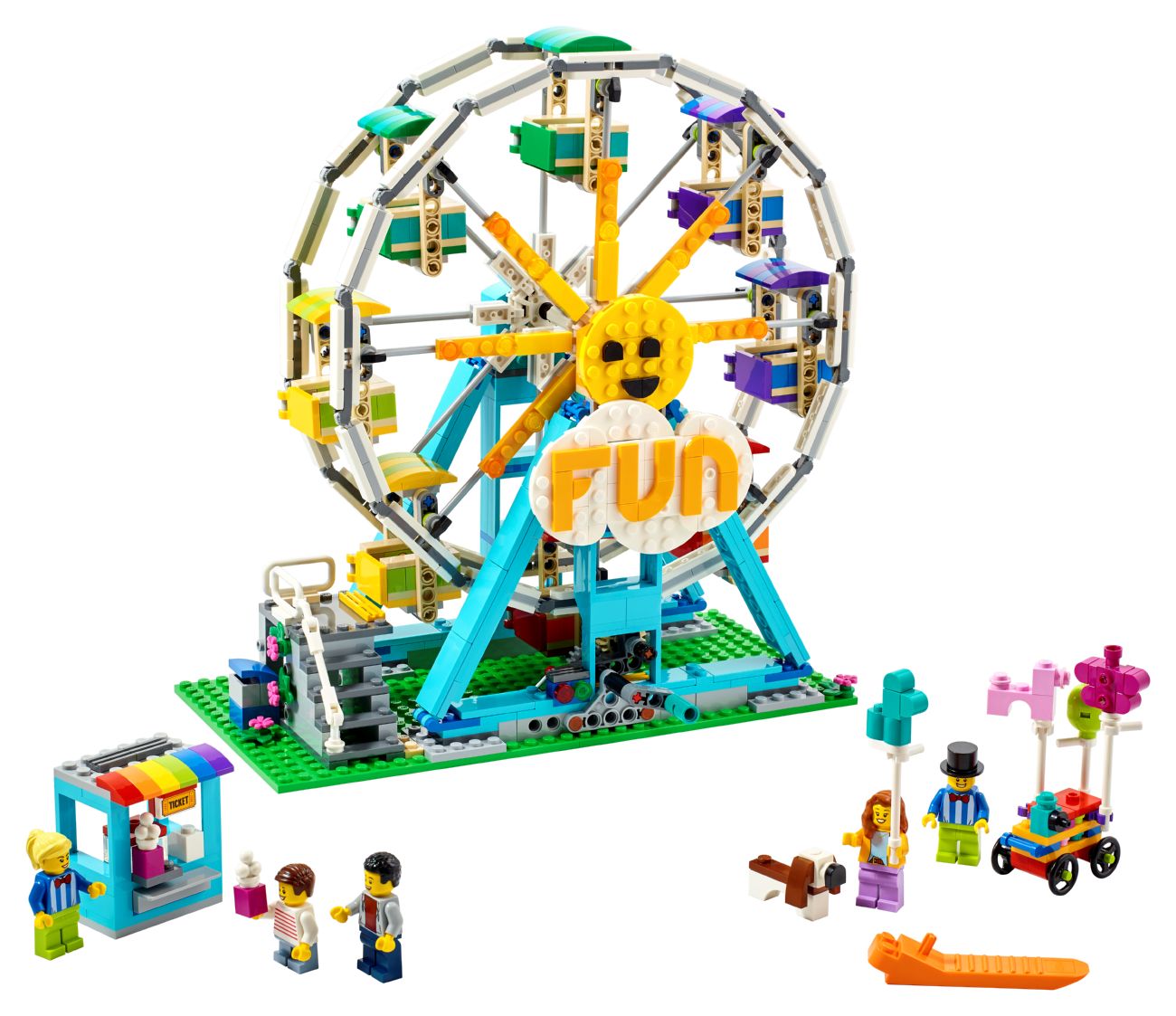 Конструктор Lego Creator Колесо обозрения (31119) - фото 1 Конструктор Lego Creator Колесо обозрения (31119) - фото 1