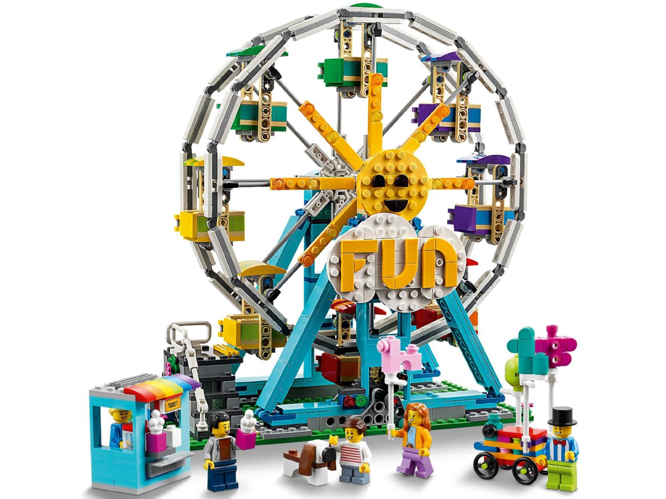 Конструктор Lego Creator Колесо обозрения (31119) - фото 2 Конструктор Lego Creator Колесо обозрения (31119) - фото 2