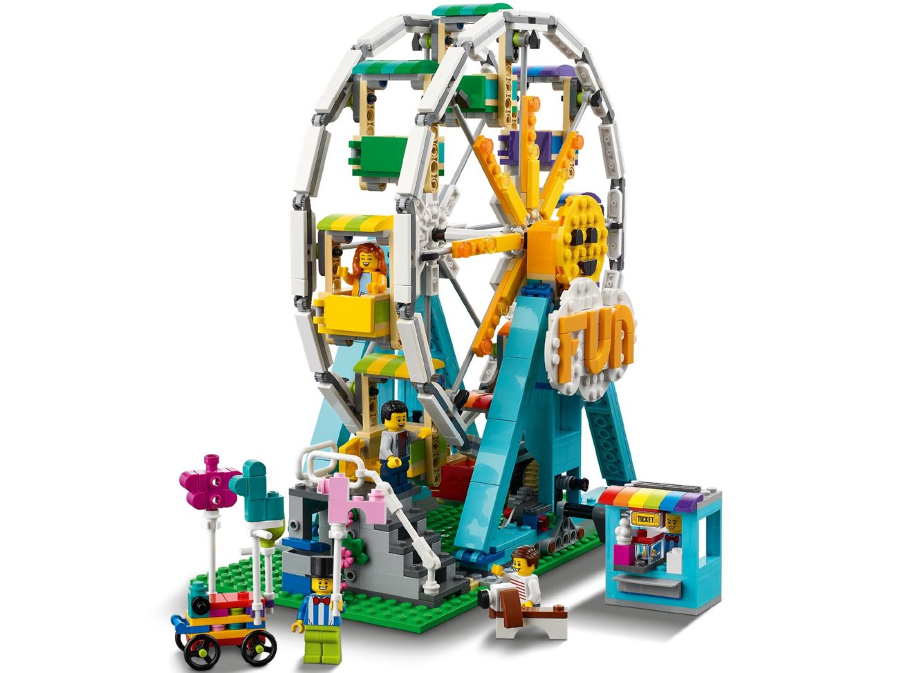 Конструктор Lego Creator Колесо обозрения (31119) - фото 3 Конструктор Lego Creator Колесо обозрения (31119) - фото 3