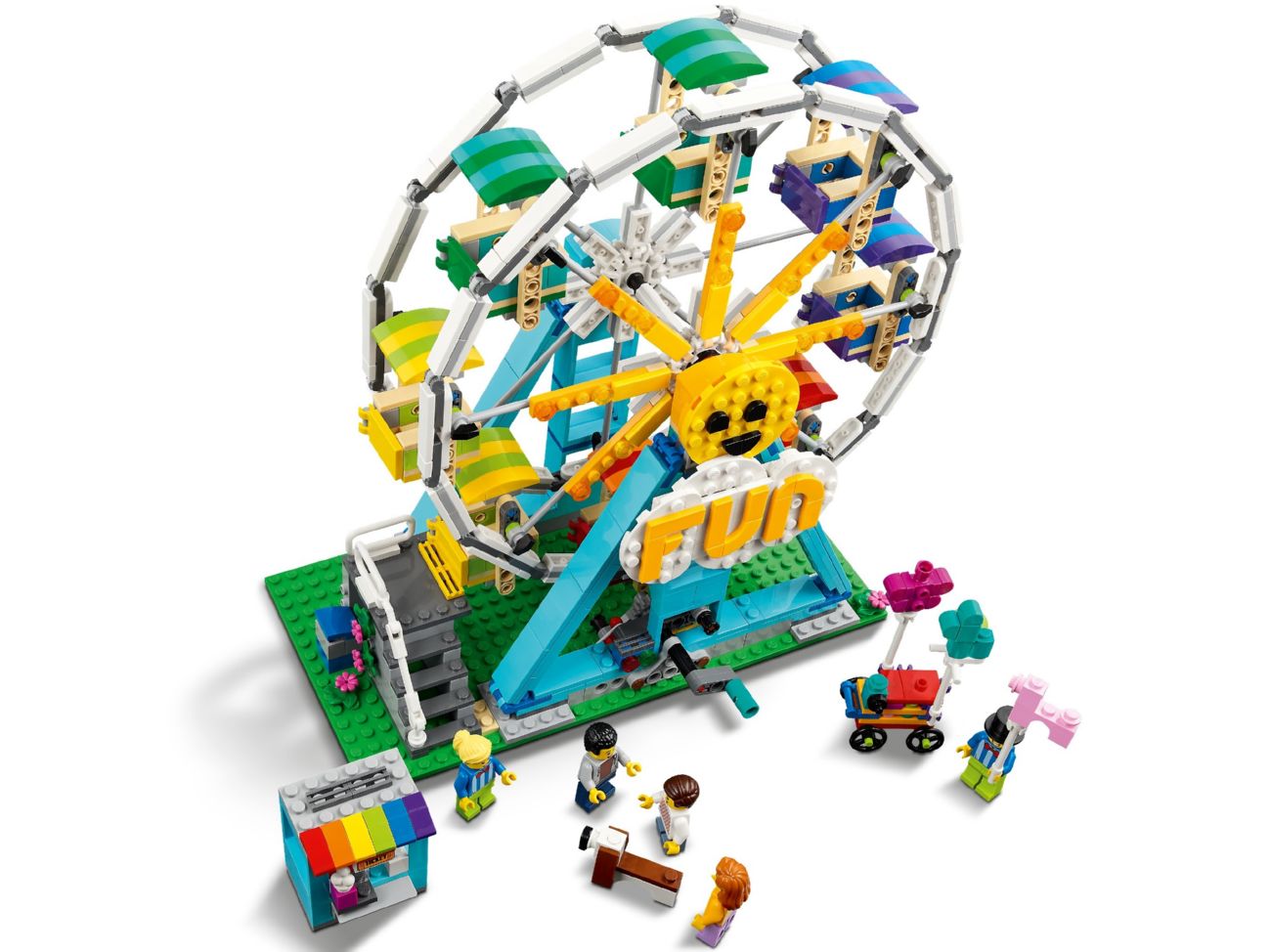 Конструктор Lego Creator Колесо обозрения (31119) - фото 4 Конструктор Lego Creator Колесо обозрения (31119) - фото 4