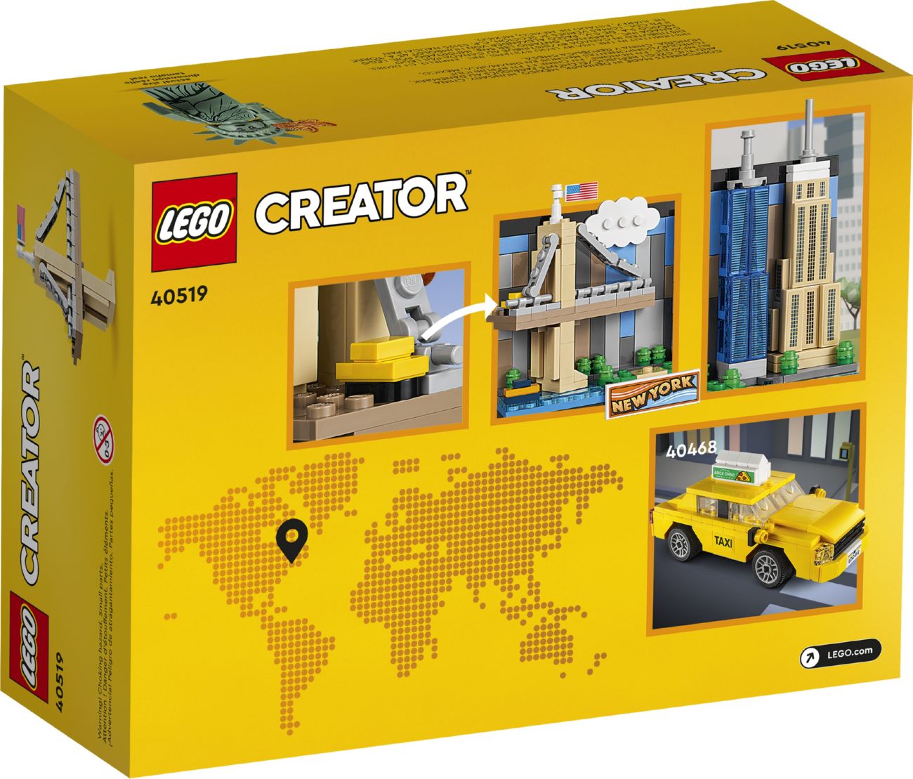 Конструктор Lego Сreator Открытка Нью-Йорка (40519) - фото 3