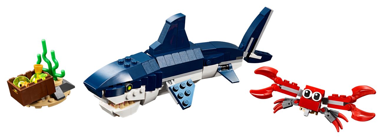 Конструктор Lego Сreator Мешканці морських глибин (31088) - фото 1 Конструктор Lego Сreator Мешканці морських глибин (31088) - фото 1