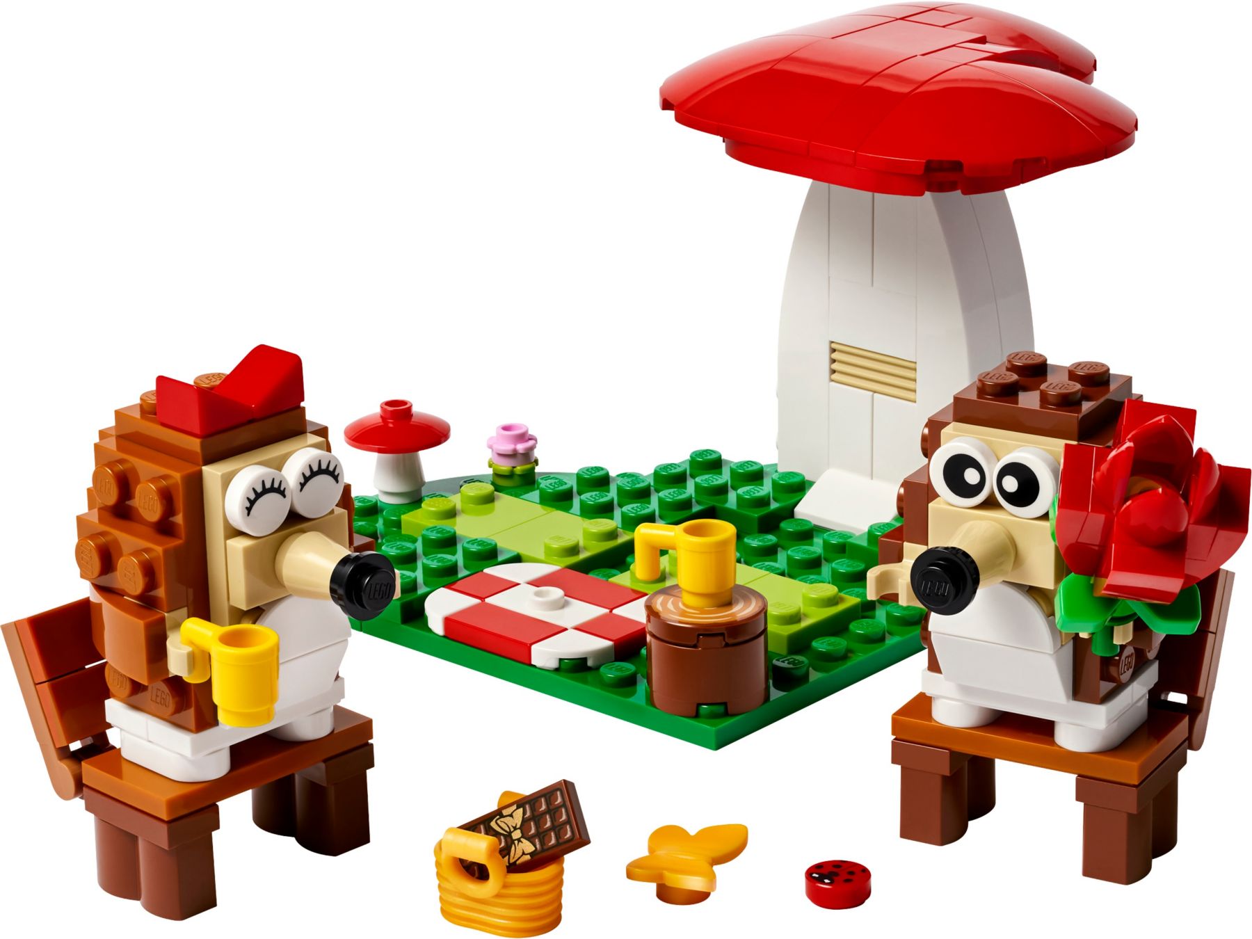 Конструктор Lego Побачення на пікніку з їжачком (40711) - фото 1