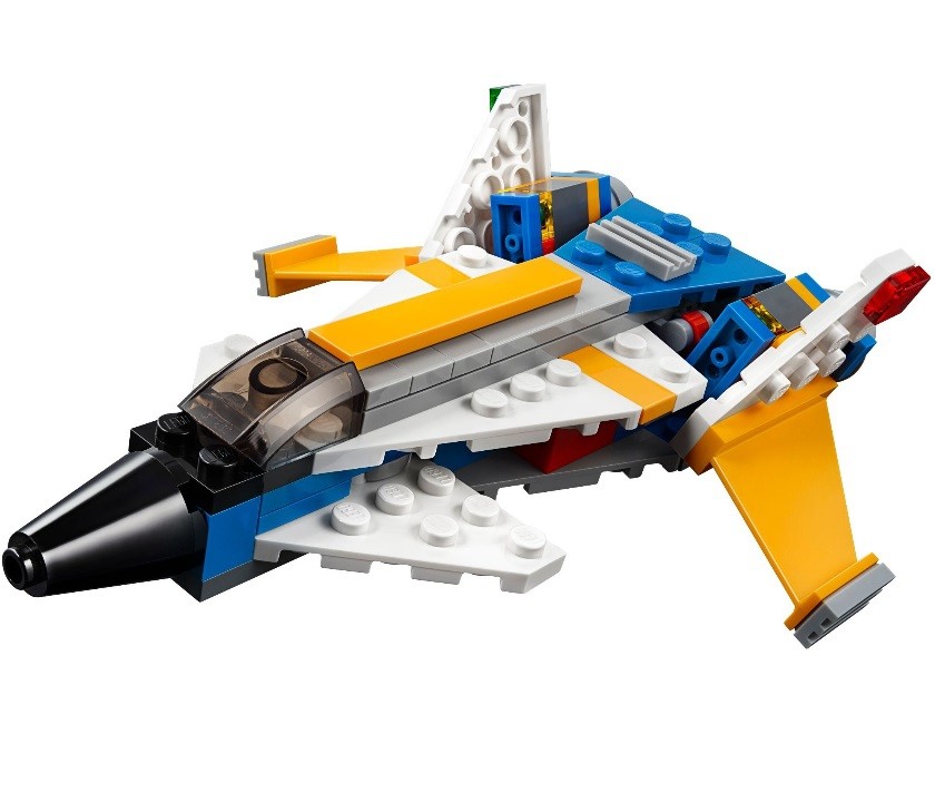 Конструктор Lego Creator Реактивный самолет (31042) - фото 3 Конструктор Lego Creator Реактивный самолет (31042) - фото 3