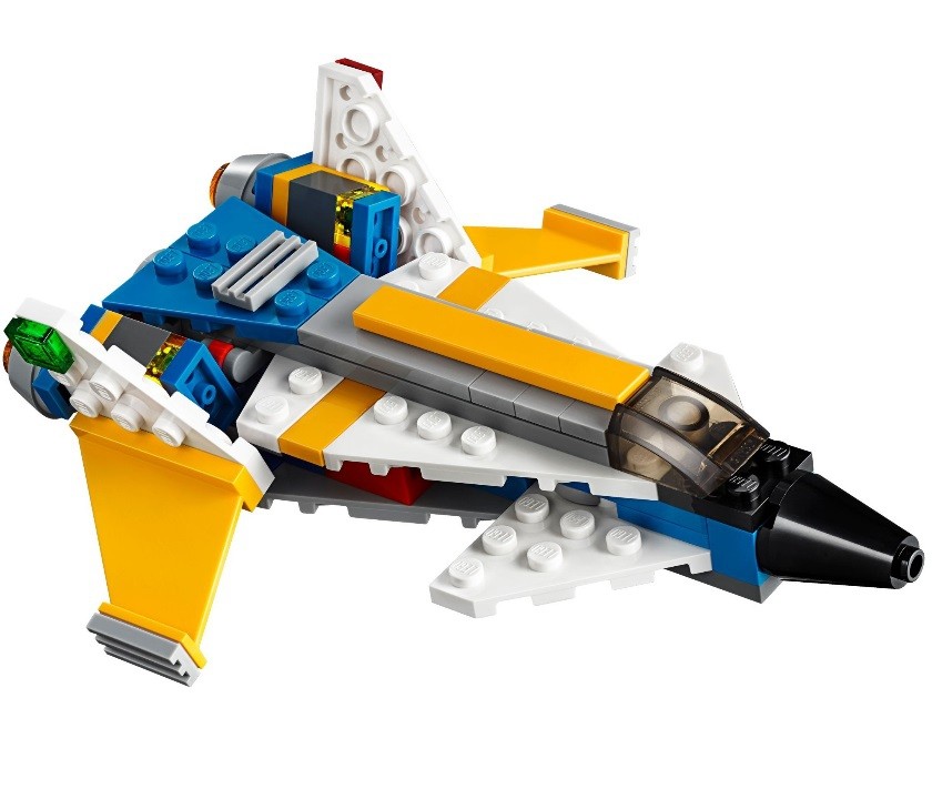 Конструктор Lego Creator Реактивный самолет (31042) - фото 4 Конструктор Lego Creator Реактивный самолет (31042) - фото 4