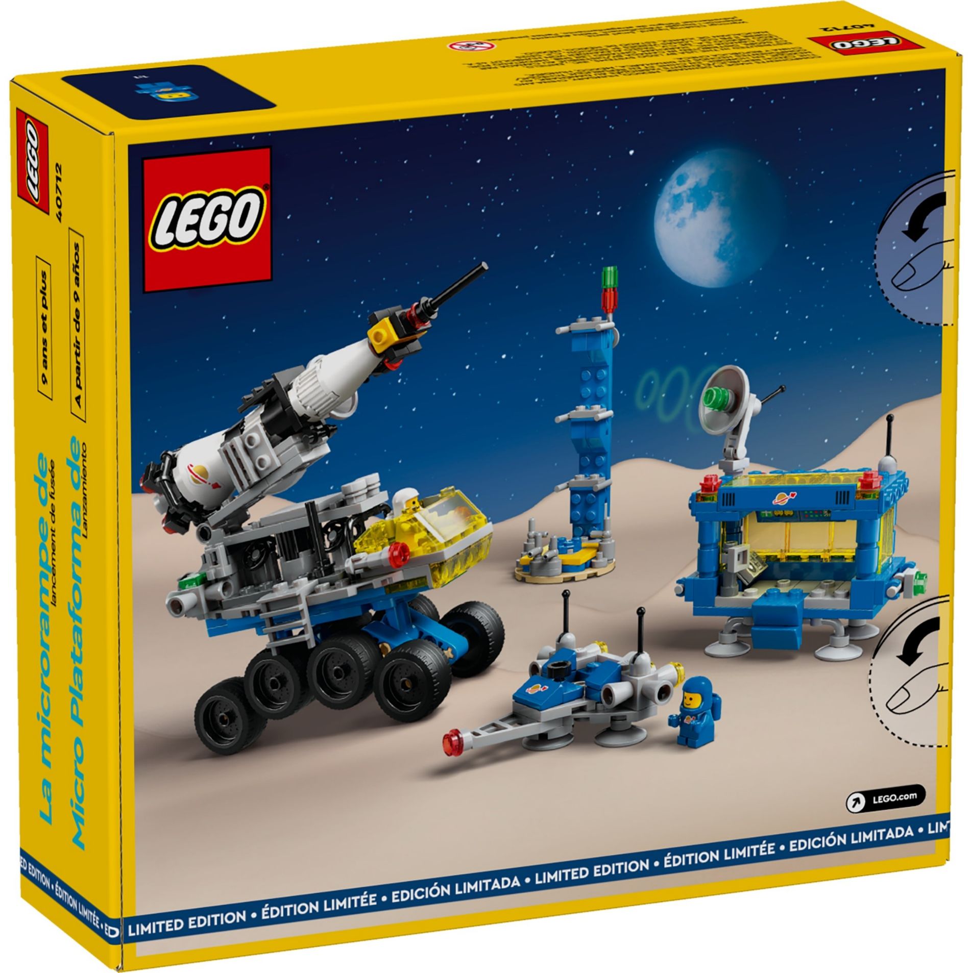 Конструктор Lego Стартовий майданчик для мікроракет (40712) - фото 3
