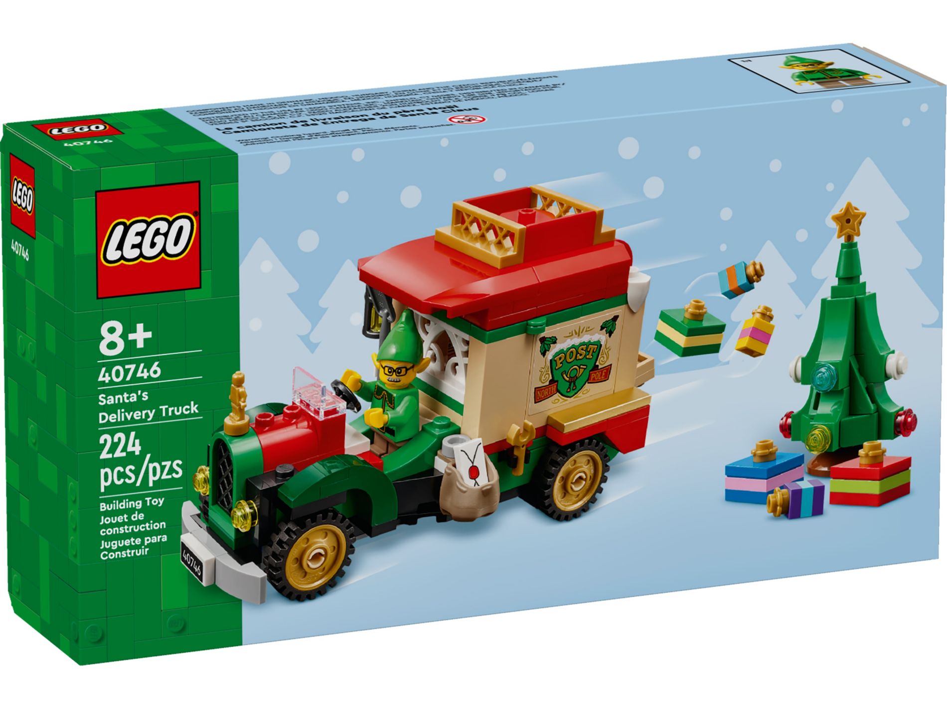 Конструктор Lego Creator Вантажівка доставки Санти (40746)