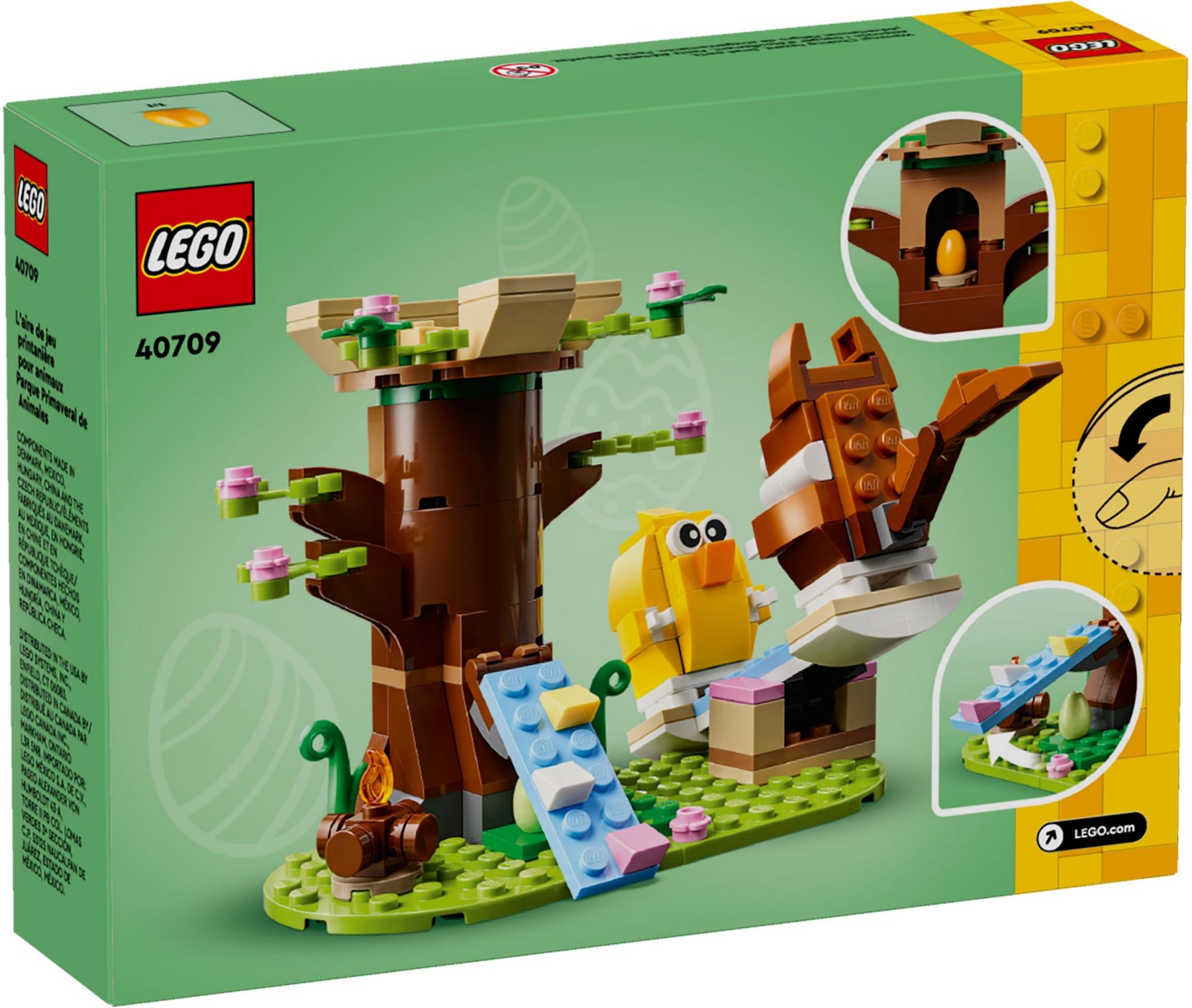 Конструктор Lego Весенняя площадка для животных (40709) - фото 5