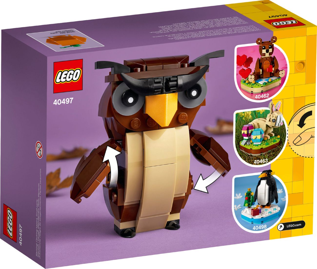 Конструктор Lego Хэллоуинская сова (40497) - фото 4