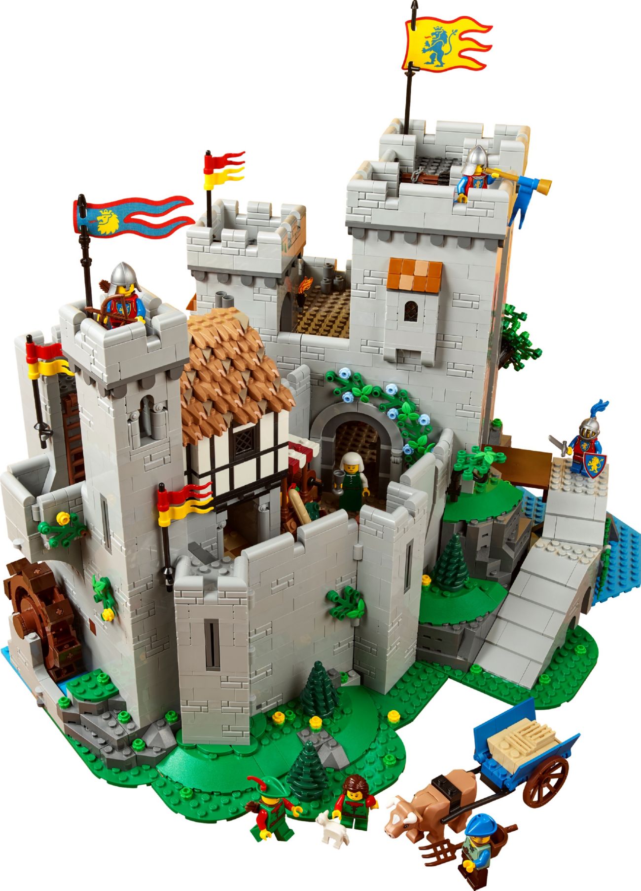 Конструктор Lego Creator Замок львиных рыцарей (10305) - фото 2 Конструктор Lego Creator Замок львиных рыцарей (10305) - фото 2