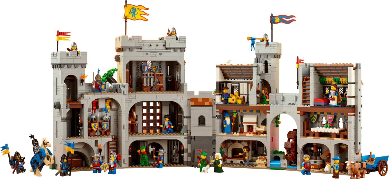 Конструктор Lego Creator Замок львиных рыцарей (10305) - фото 3 Конструктор Lego Creator Замок львиных рыцарей (10305) - фото 3