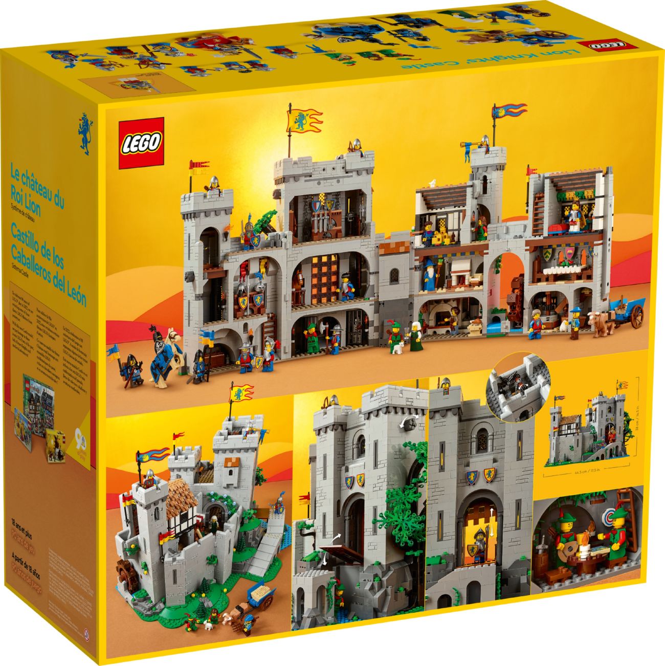 Конструктор Lego Creator Замок львиных рыцарей (10305) - фото 5 Конструктор Lego Creator Замок львиных рыцарей (10305) - фото 5