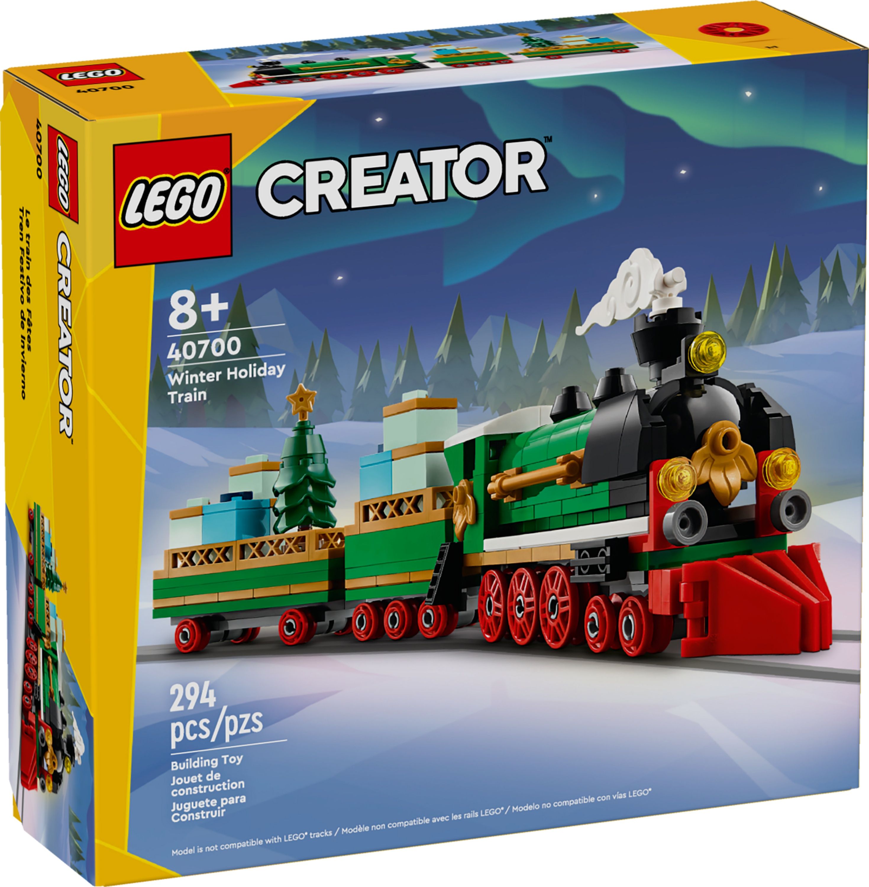 Конструктор Lego Зимовий святковий поїзд (40700)