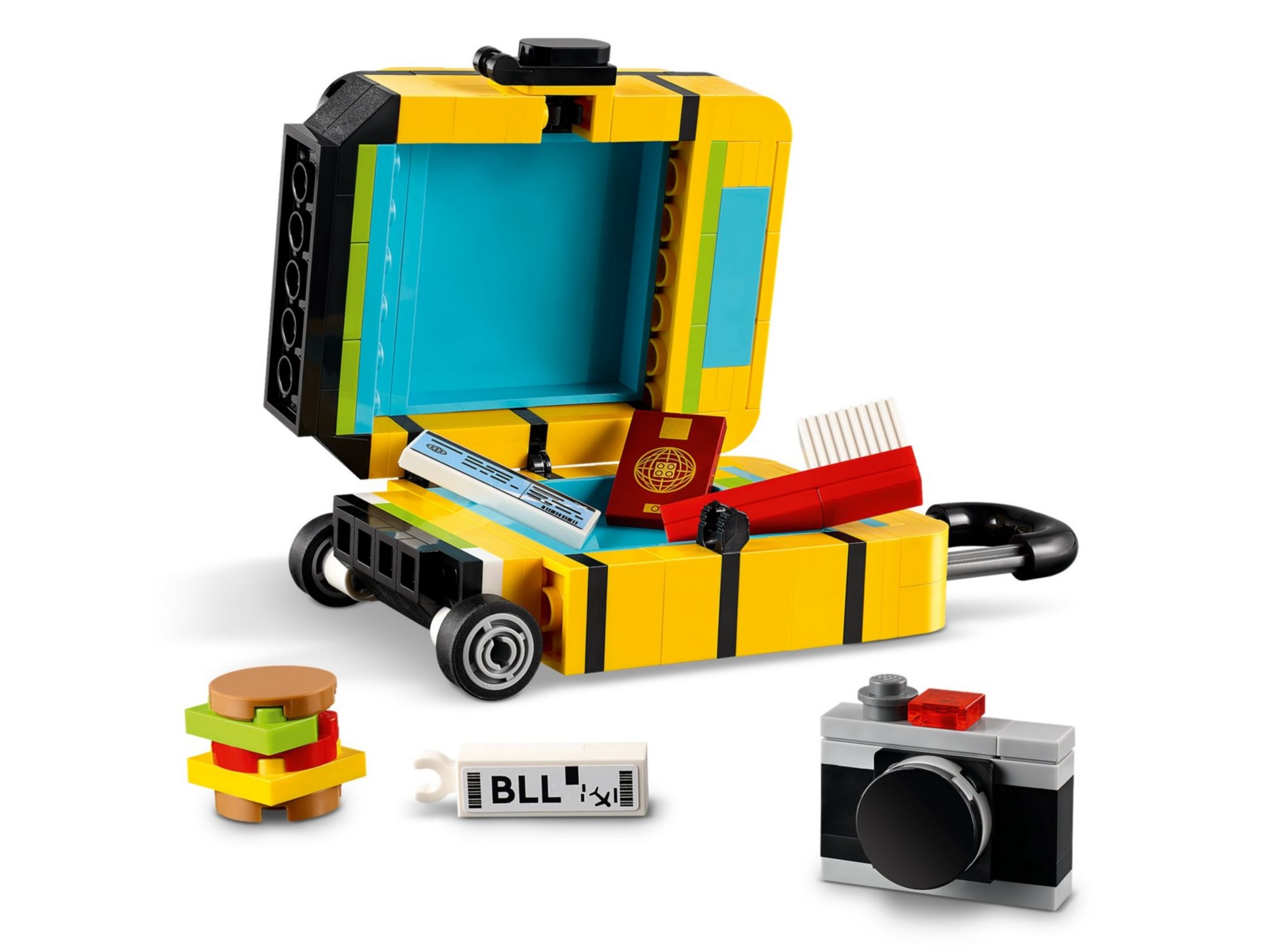 Конструктор Lego Creator Жовта дорожня валіза (40817) - фото 2 Конструктор Lego Creator Жовта дорожня валіза (40817) - фото 2