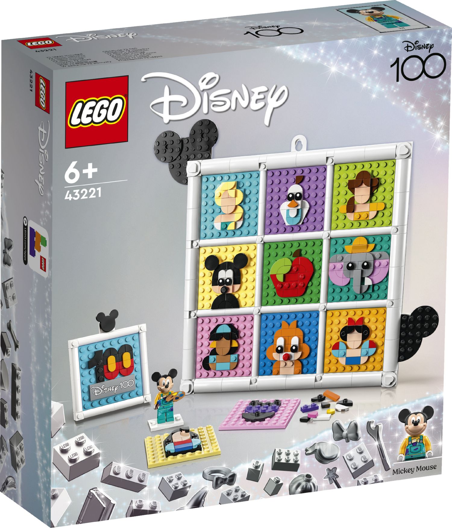 Конструктор Lego Disney 100 лет иконам анимации Диснея (43221)