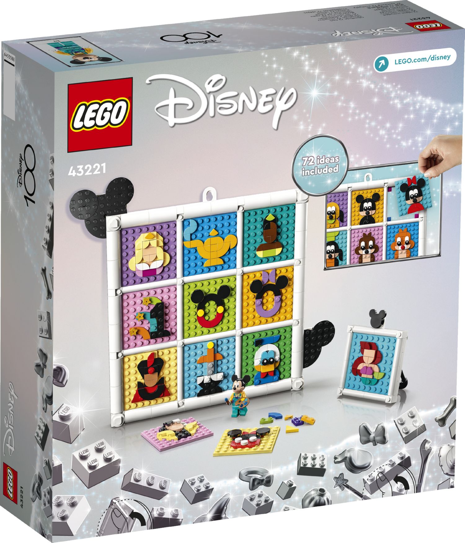 Конструктор Lego Disney 100 лет иконам анимации Диснея (43221) - фото 4