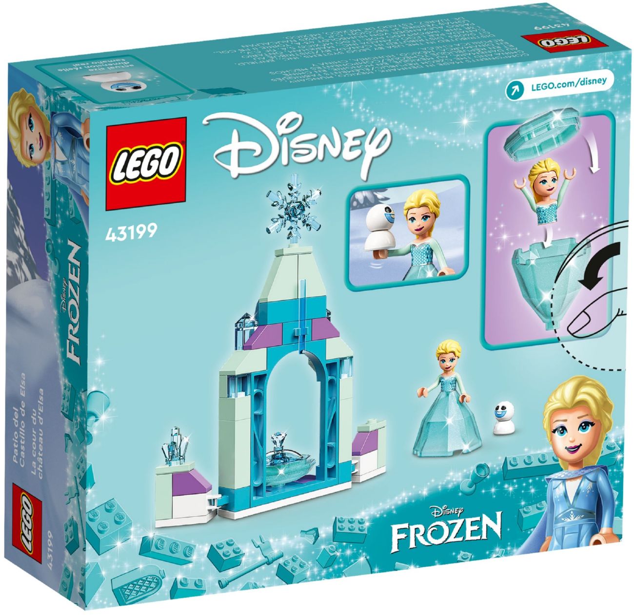 Конструктор Lego Disney Princess Дворец замка Эльзы (43199) - фото 5 Конструктор Lego Disney Princess Дворец замка Эльзы (43199) - фото 5