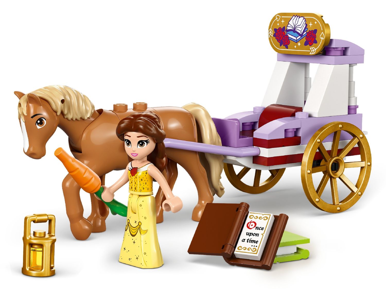 Конструктор Lego Disney Princess Кінний віз Белль (43233) - фото 1 Конструктор Lego Disney Princess Кінний віз Белль (43233) - фото 1