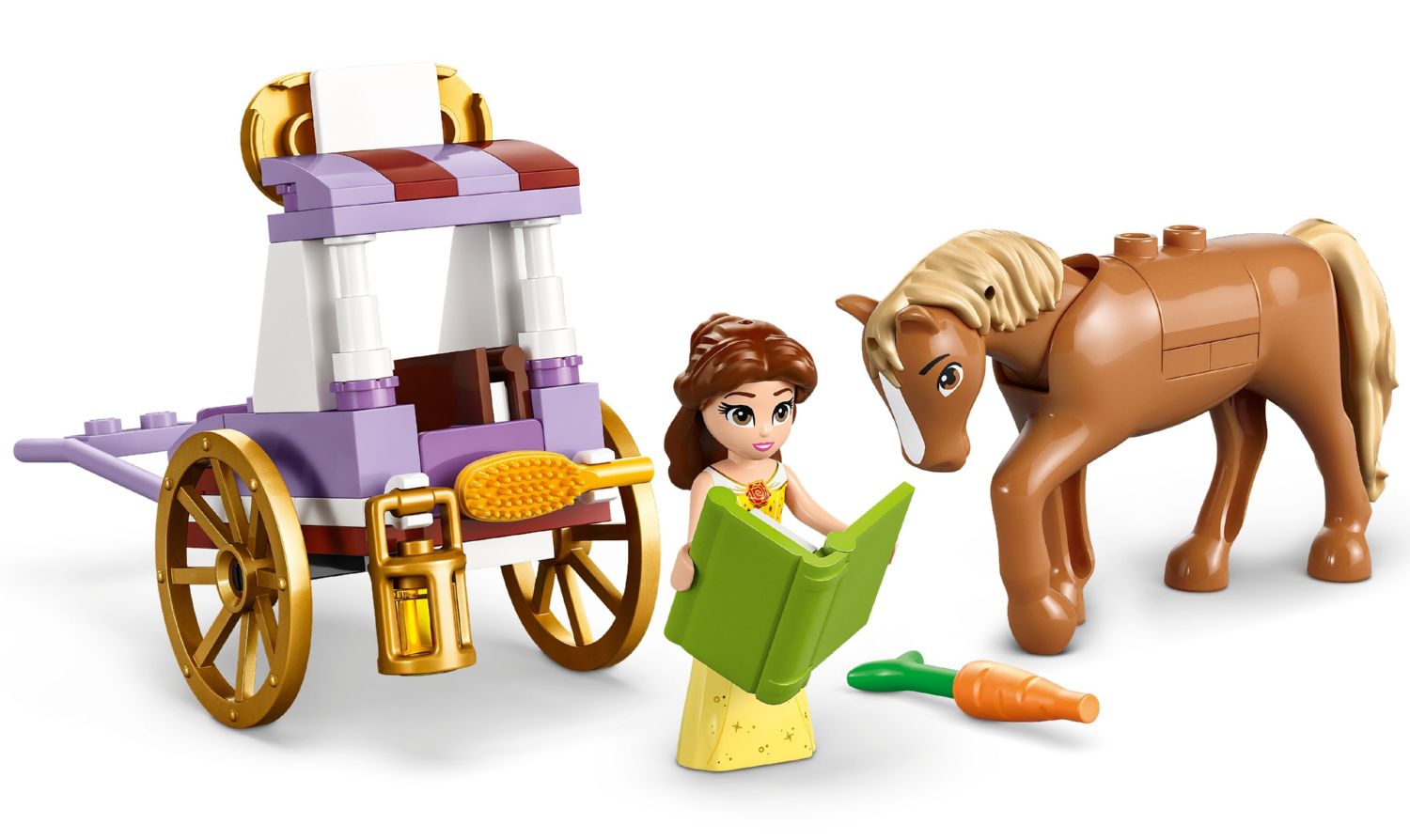 Конструктор Lego Disney Princess Кінний віз Белль (43233) - фото 2 Конструктор Lego Disney Princess Кінний віз Белль (43233) - фото 2