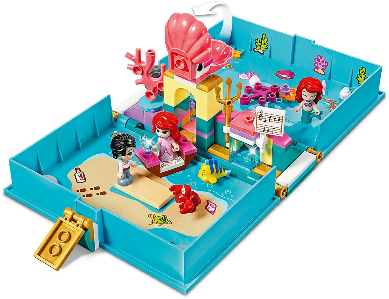 Конструктор Lego Disney Princess Книга сказочных приключений Ариэль (43176) - фото 3 Конструктор Lego Disney Princess Книга сказочных приключений Ариэль (43176) - фото 3