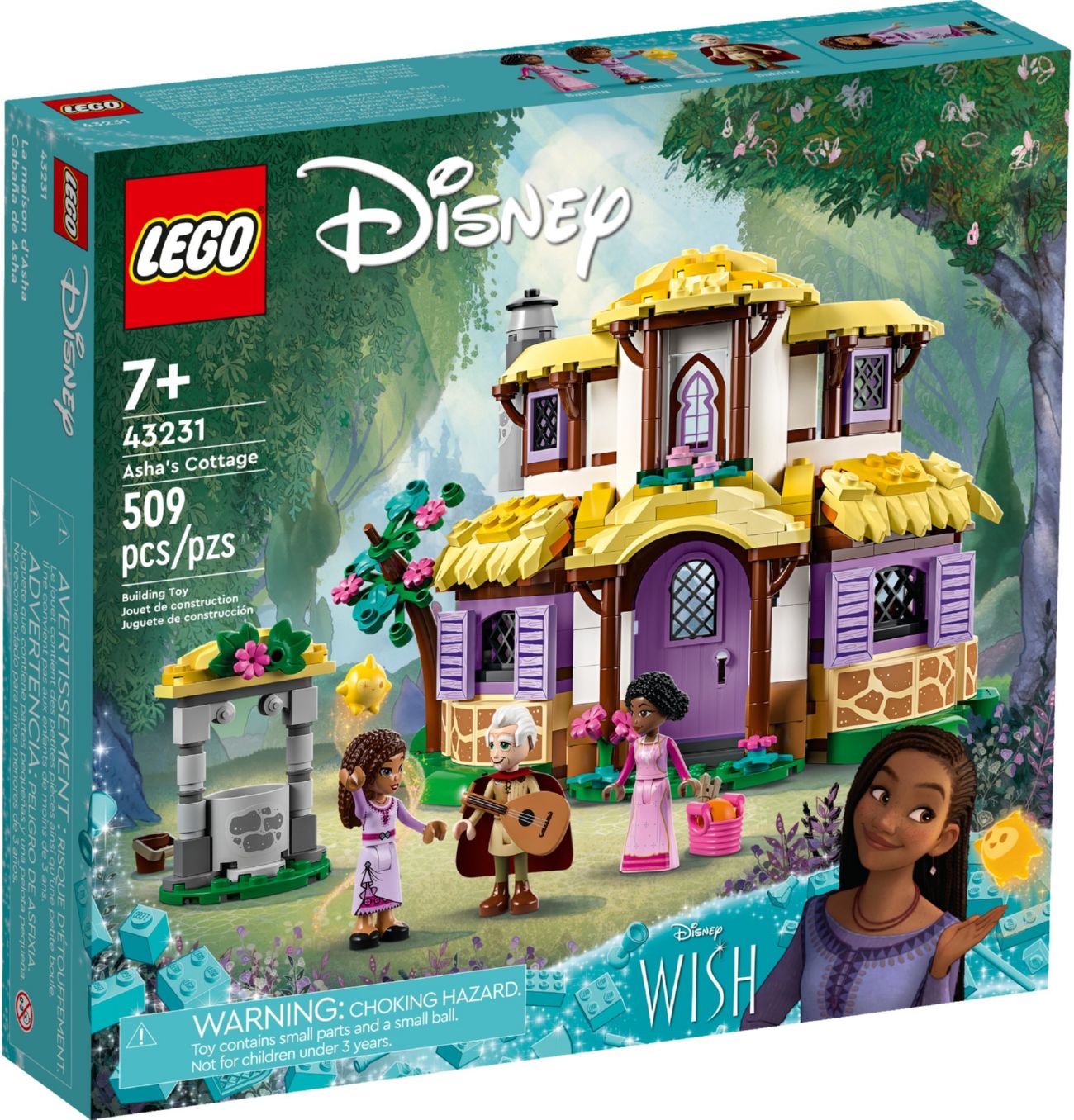 Конструктор Lego Disney Princess Котедж Аші (43231)