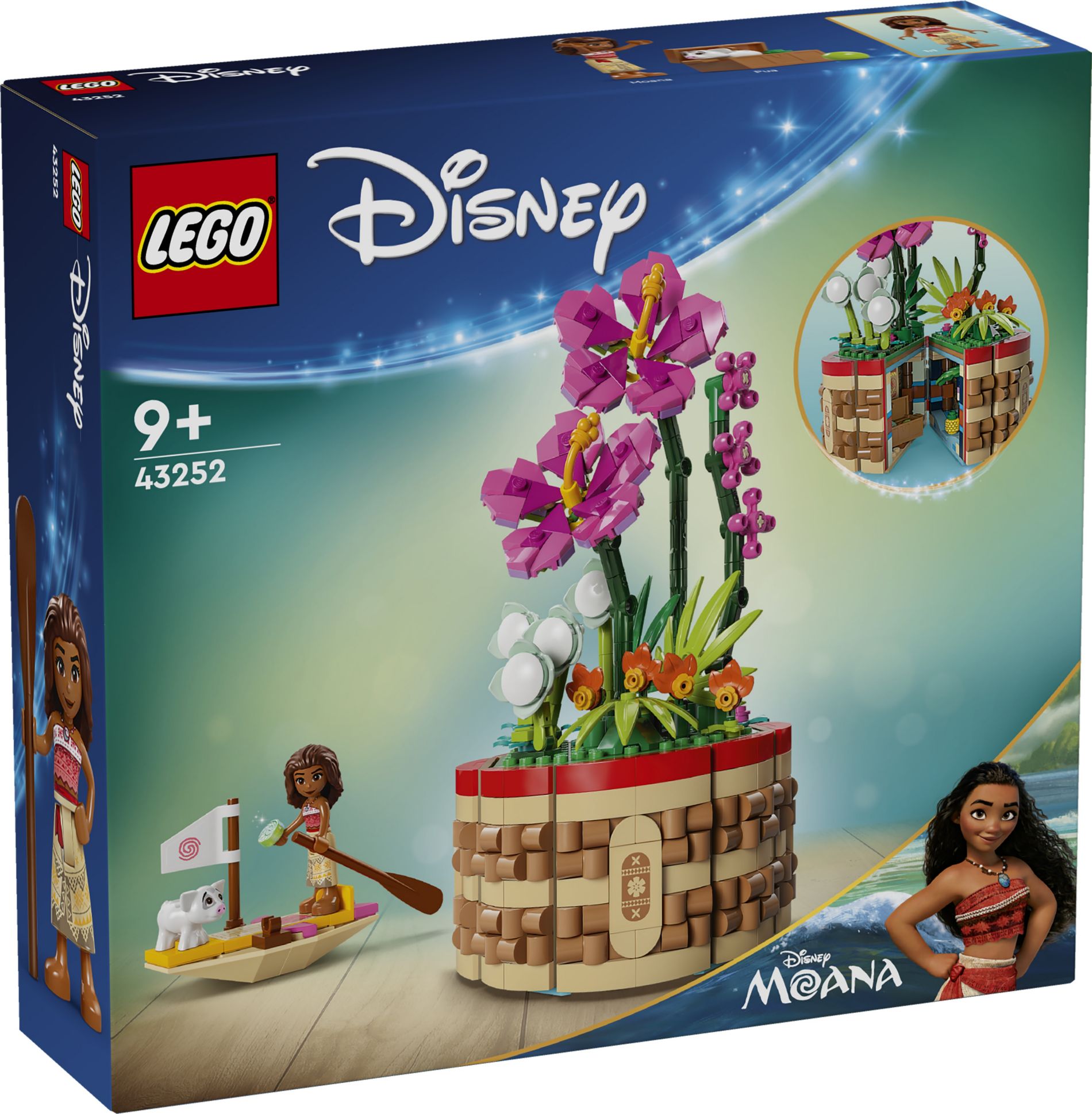 Конструктор Lego Disney Princess Квітковий горщик Моани (43252)