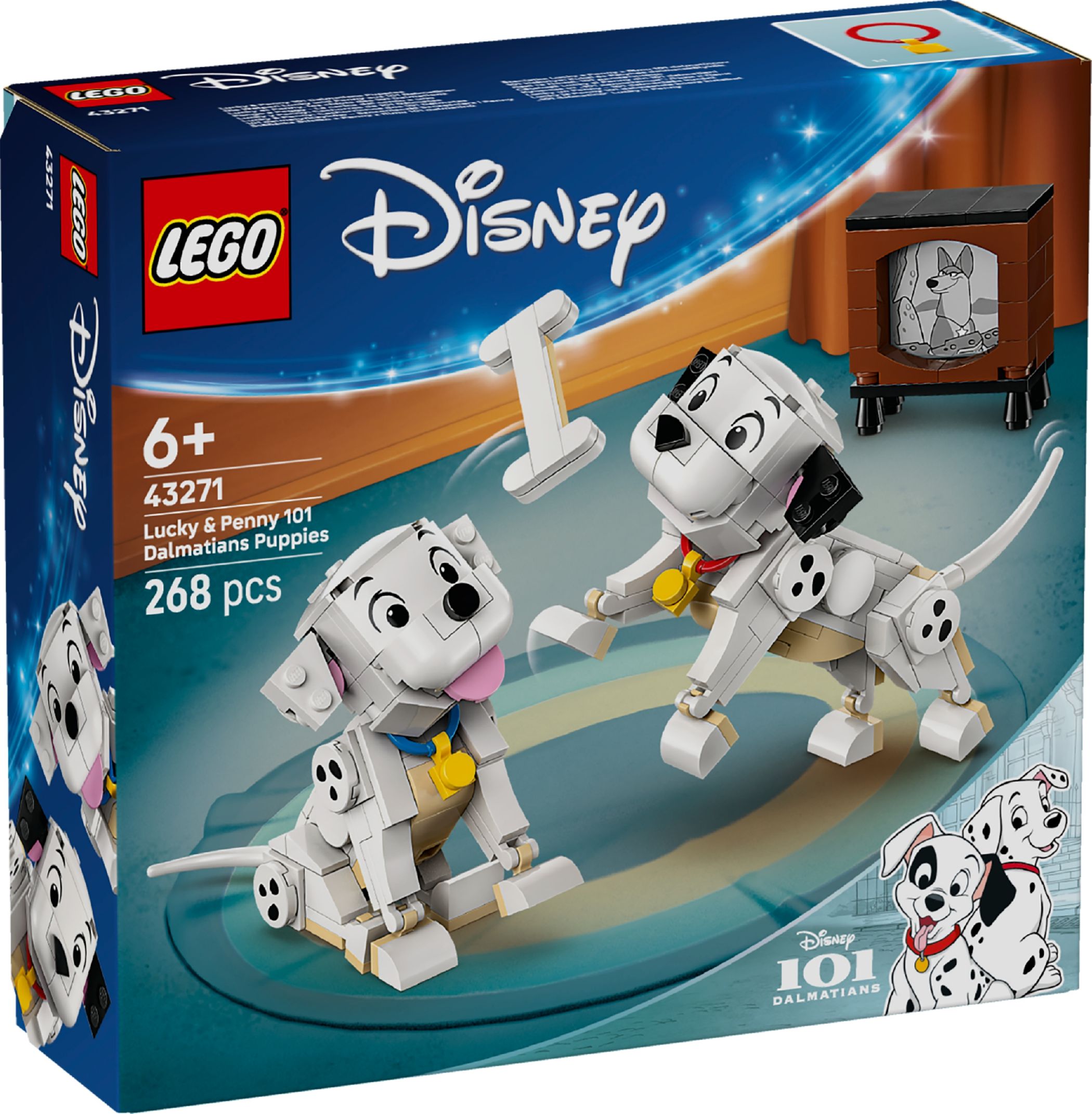 Конструктор Lego Disney Лакі та Пенні. 101 далматинець (43271)