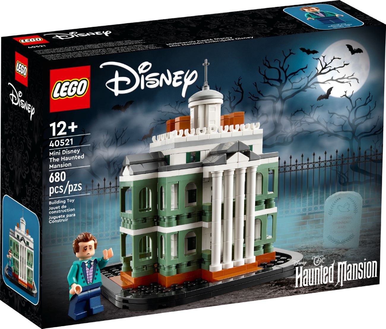 Конструктор Lego Disney princess Міні Дісней Особняк з привидами (40521)