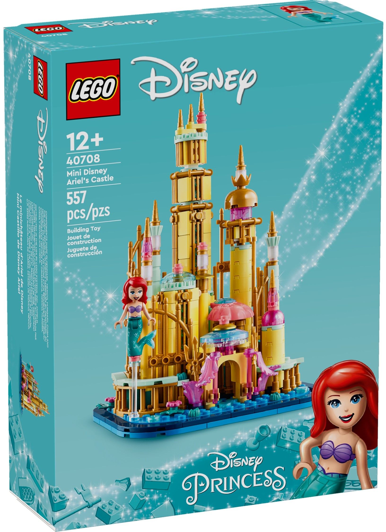 Конструктор Lego Disney Princess Міні Дісней Замок Аріель (40708)