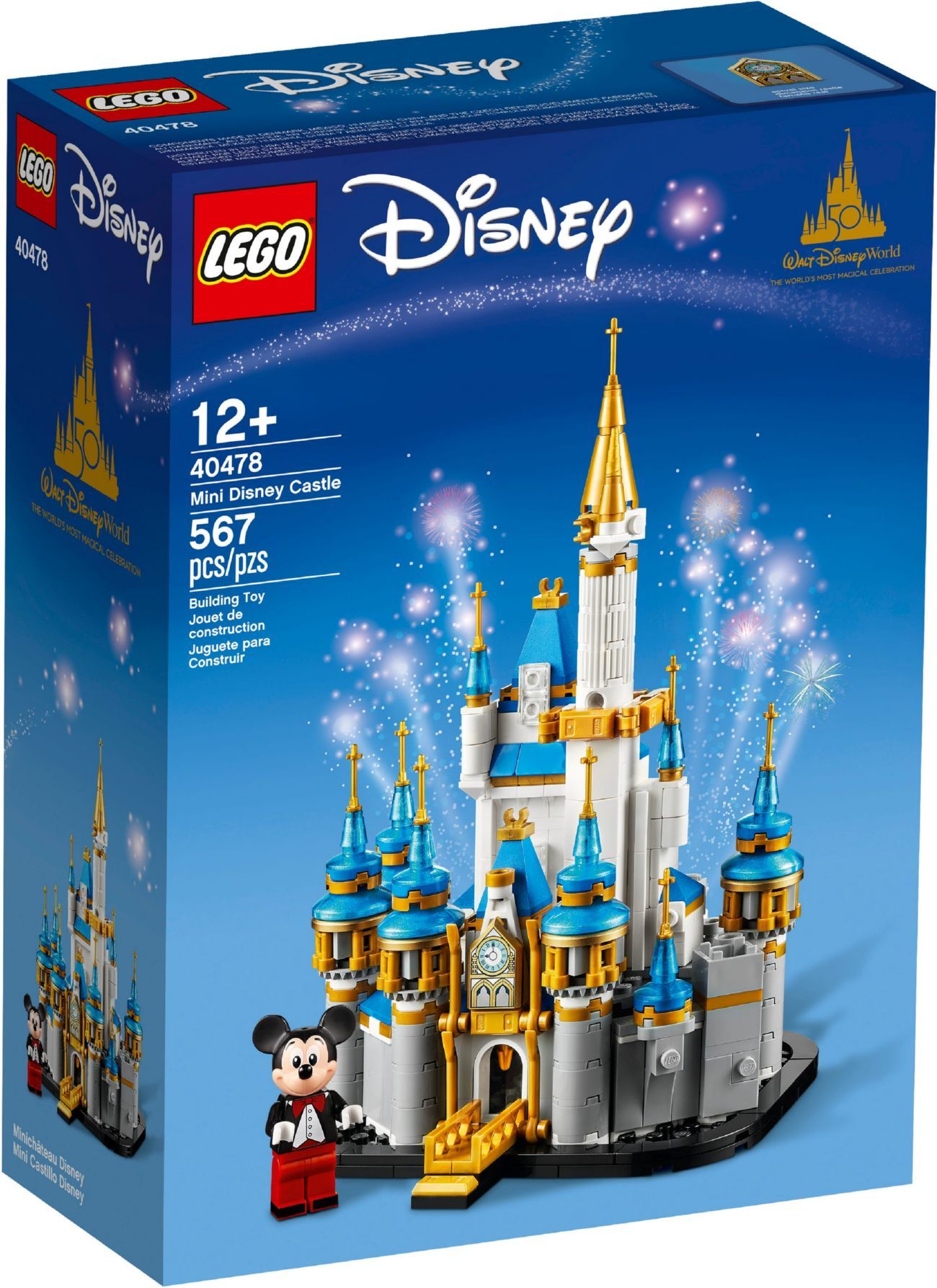 Конструктор Lego Disney princess Міні-замок Діснея (40478)