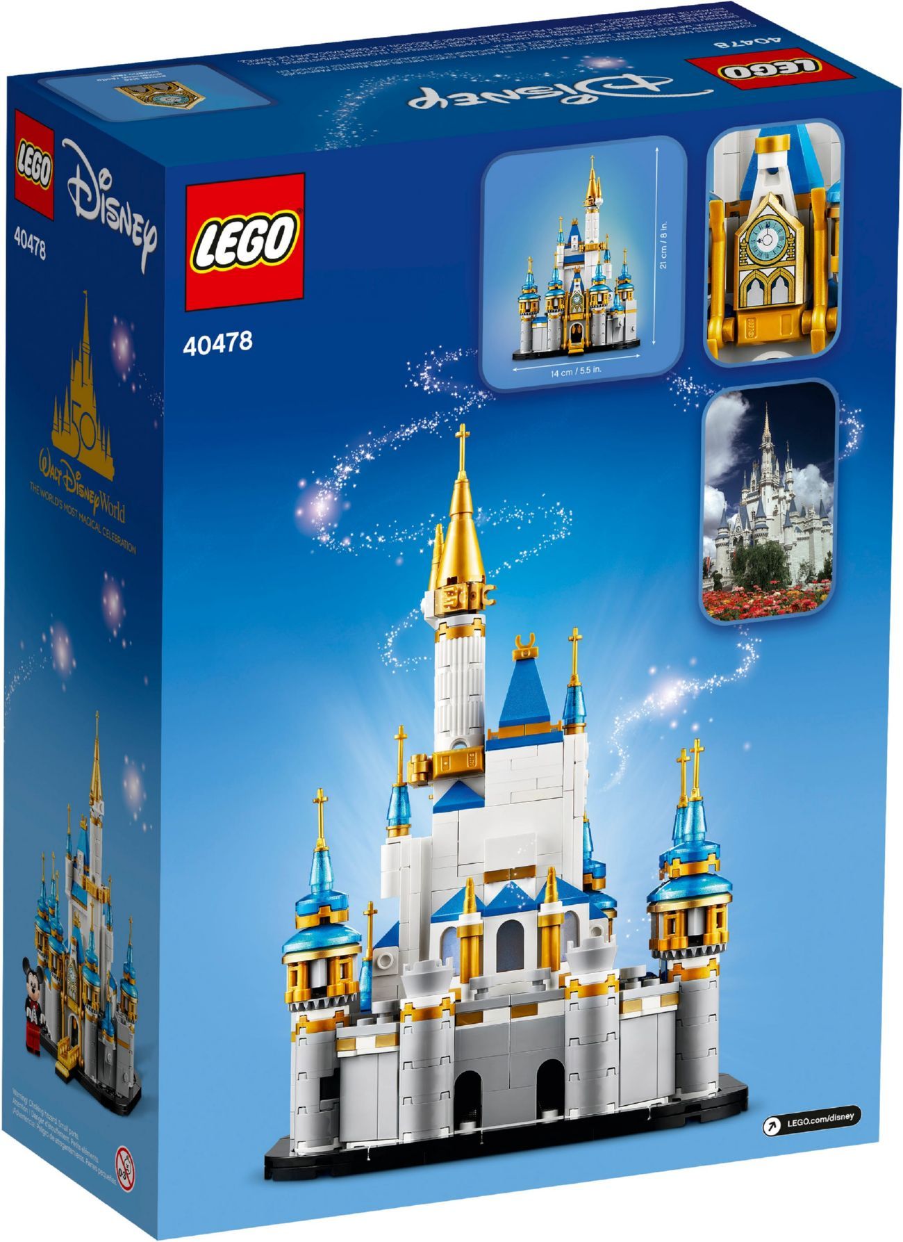 Конструктор Lego Disney princess Міні-замок Діснея (40478) - фото 3