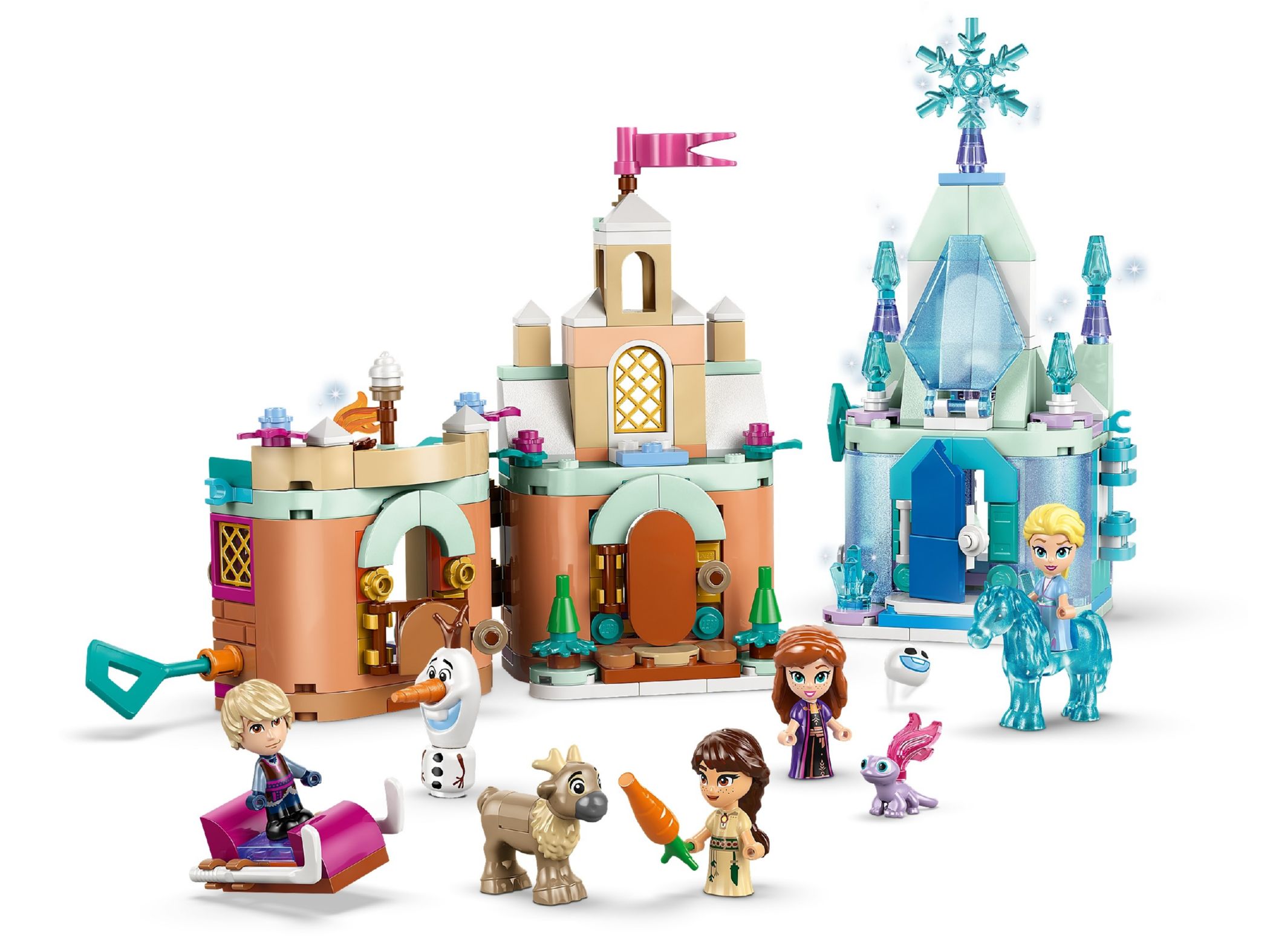 Конструктор Lego Disney Мини-замок Эренделл и ледяной дворец Эльзы (43278) - фото 1 Конструктор Lego Disney Мини-замок Эренделл и ледяной дворец Эльзы (43278) - фото 1