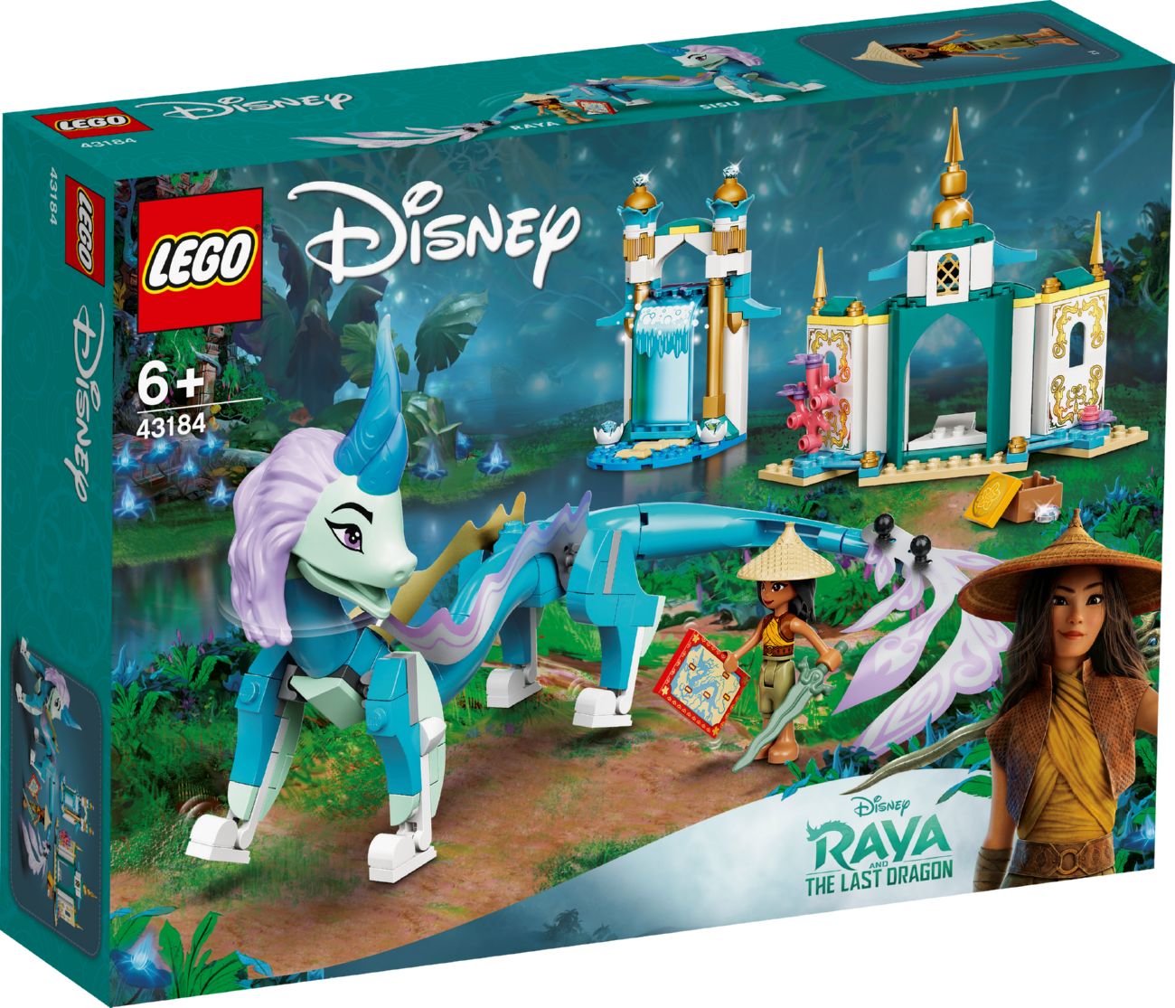 Конструктор Lego Disney Princess Райя и дракон Сису (43184)