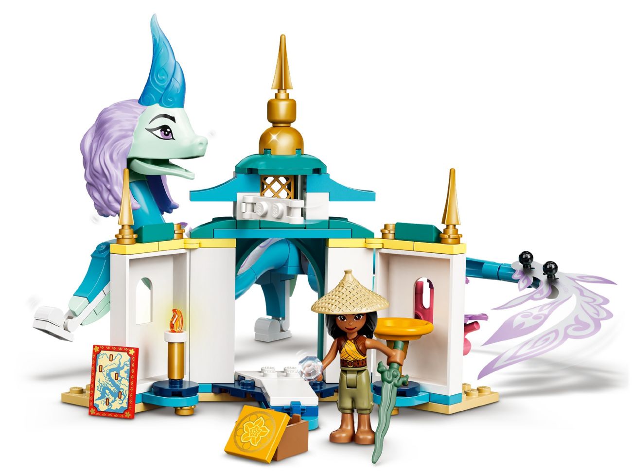 Конструктор Lego Disney Princess Райя и дракон Сису (43184) - фото 3