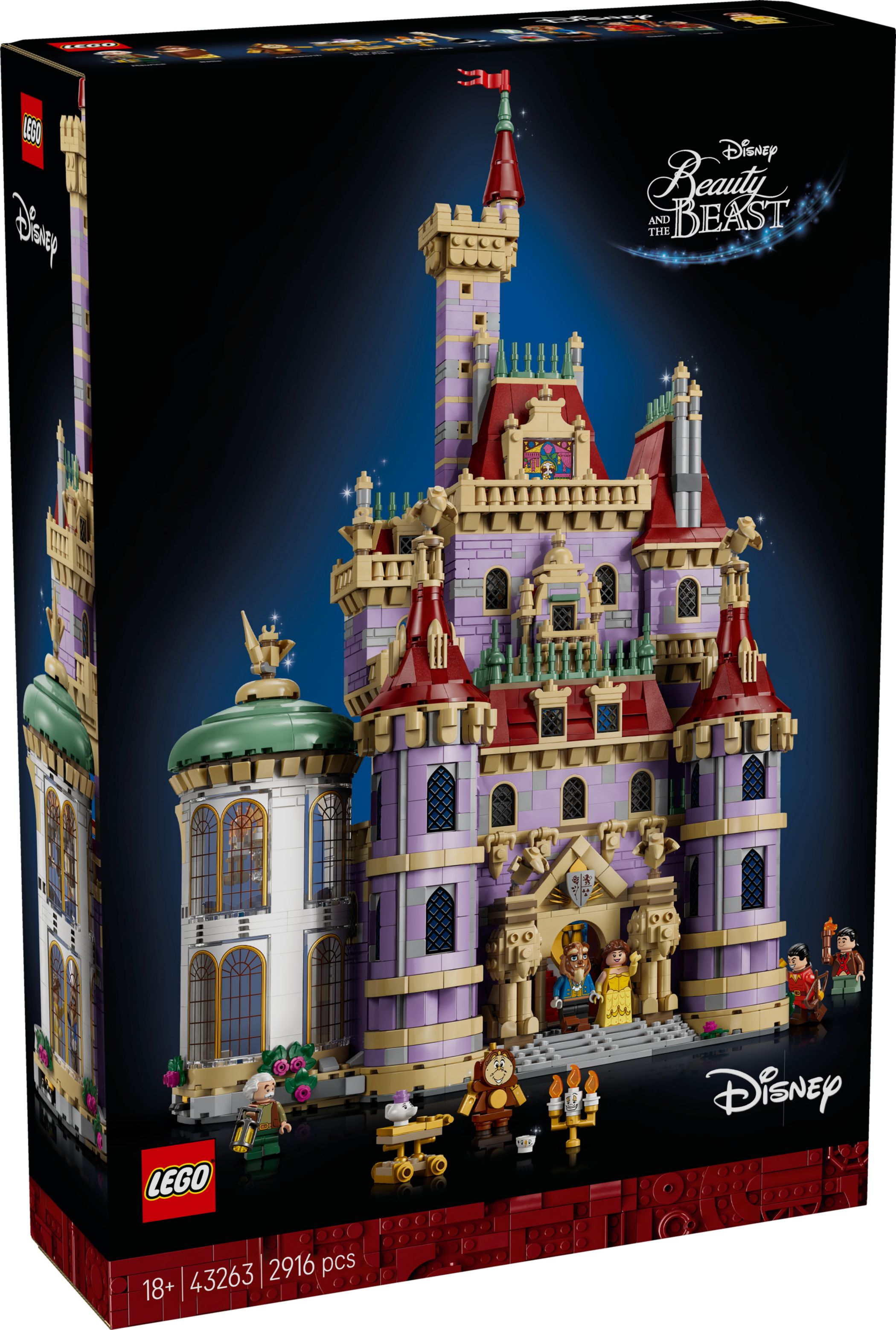 Конструктор Lego Disney Замок Красуні та Чудовиська (43263)