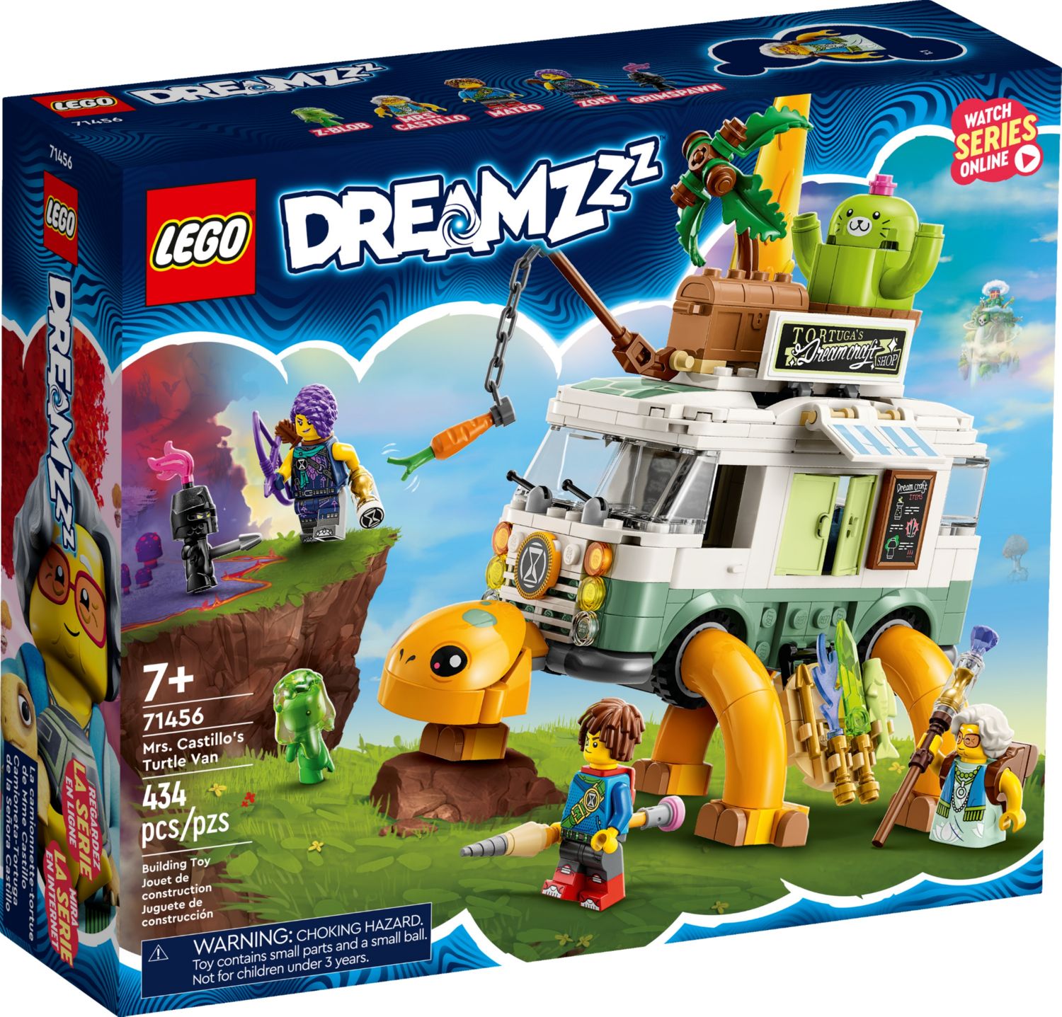 Конструктор Lego Dreamzzz Черепаховый фургон миссис Кастильо (71456)