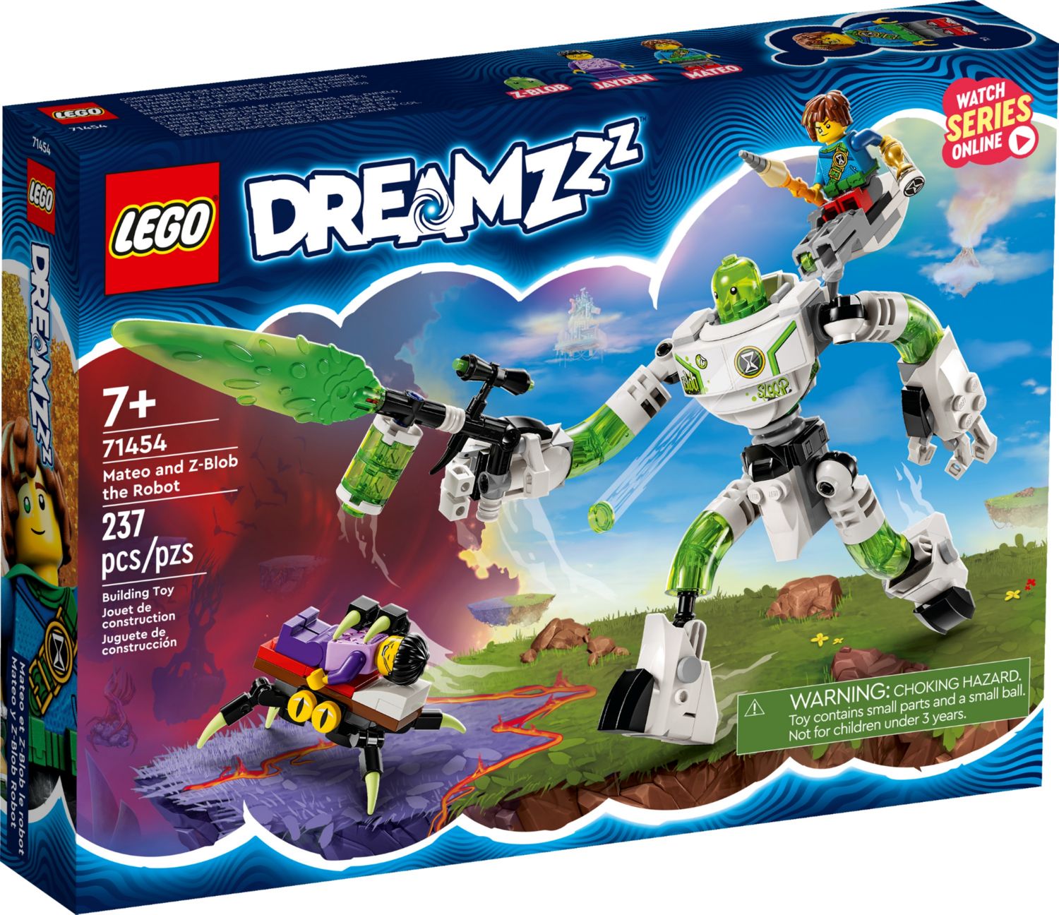 Конструктор Lego Dreamzzz Матео та робот Z-Blob (71454)