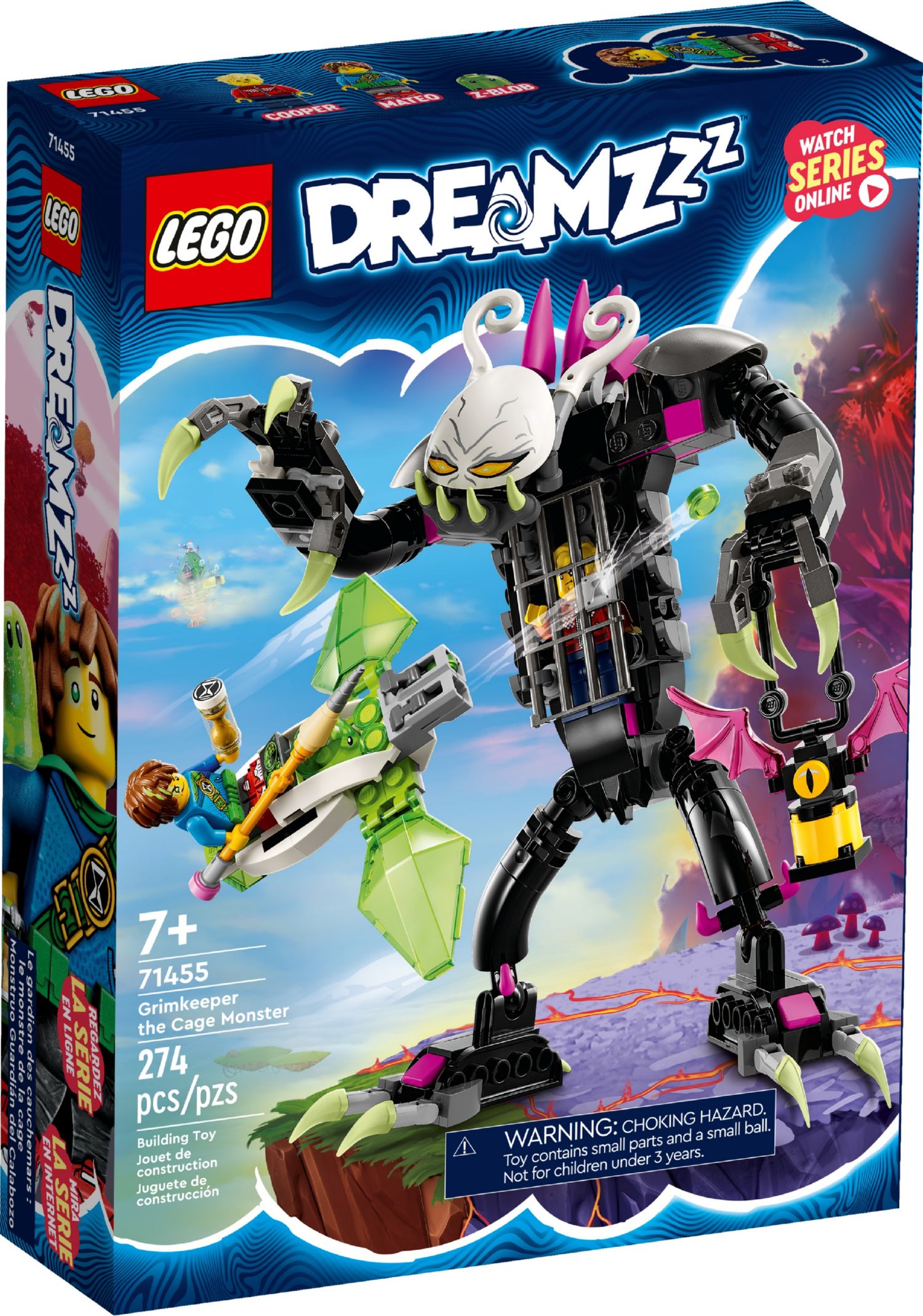 Конструктор Lego Dreamzzz Хранитель монстра в клетке (71455)