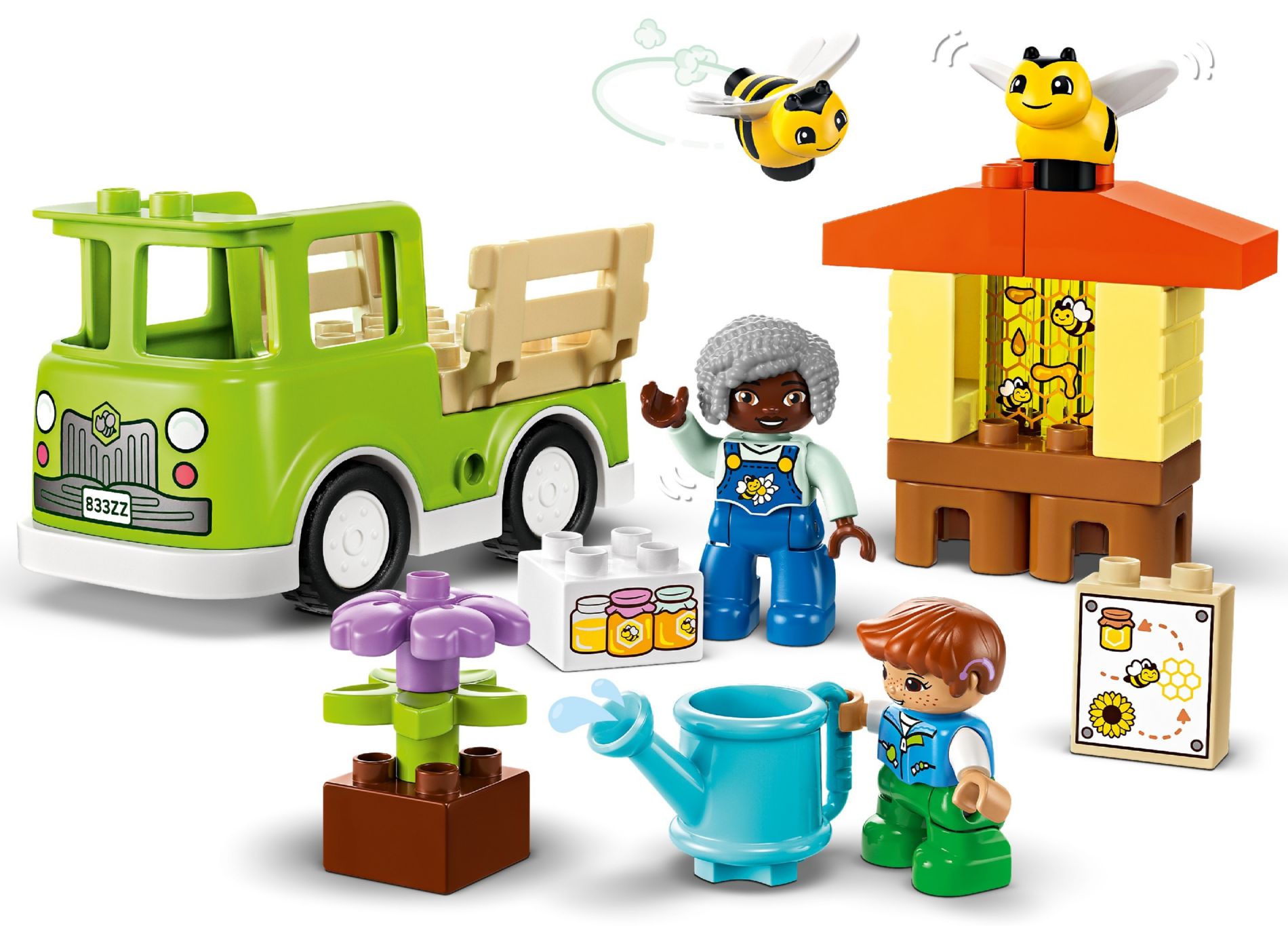 Конструктор Lego Duplo Догляд за бджолами та вуликом (10419) - фото 1