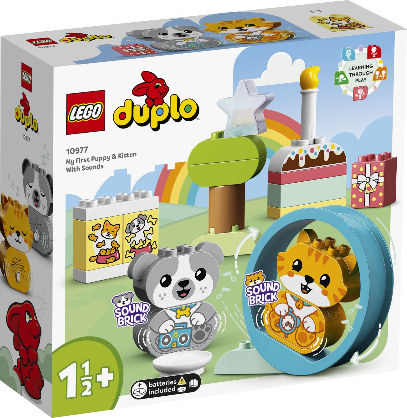 Конструктор Lego duplo Мой первый щенок и котенок и их звуки (10977)
