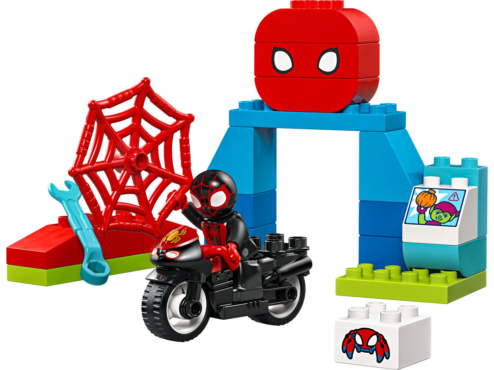 Конструктор Lego Duplo Мотоциклетна пригода Спіна (10424) - фото 1