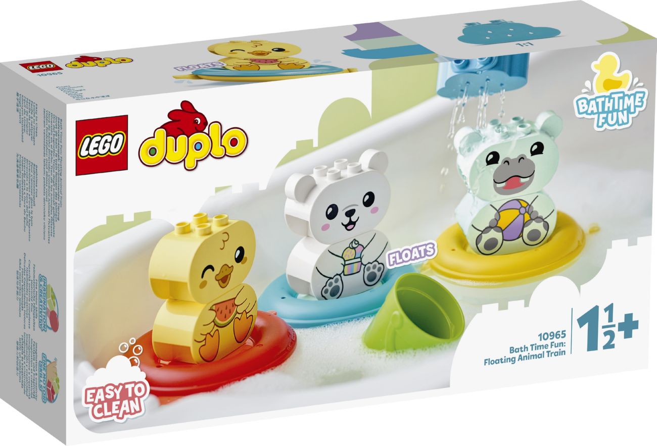 Конструктор Lego duplo Плавучий поезд для зверей (10965)