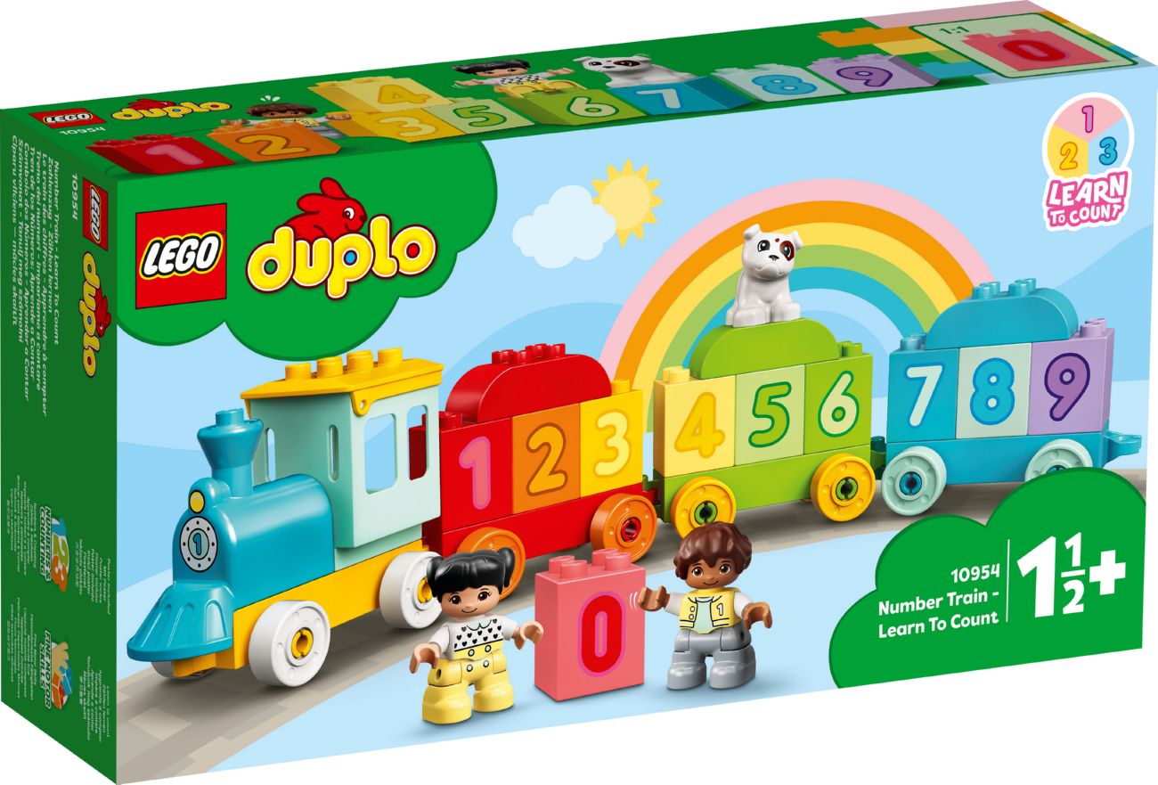 Конструктор  Lego duplo Поїзд з цифрами - Вчимося рахувати (10954)