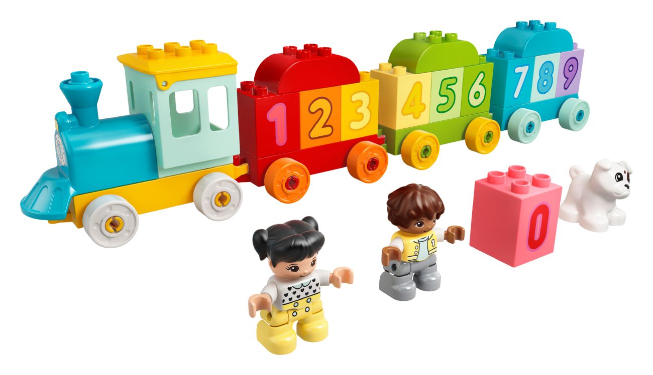 Конструктор Lego duplo Поїзд з цифрами - Вчимося рахувати (10954) - фото 1 Конструктор Lego duplo Поїзд з цифрами - Вчимося рахувати (10954) - фото 1